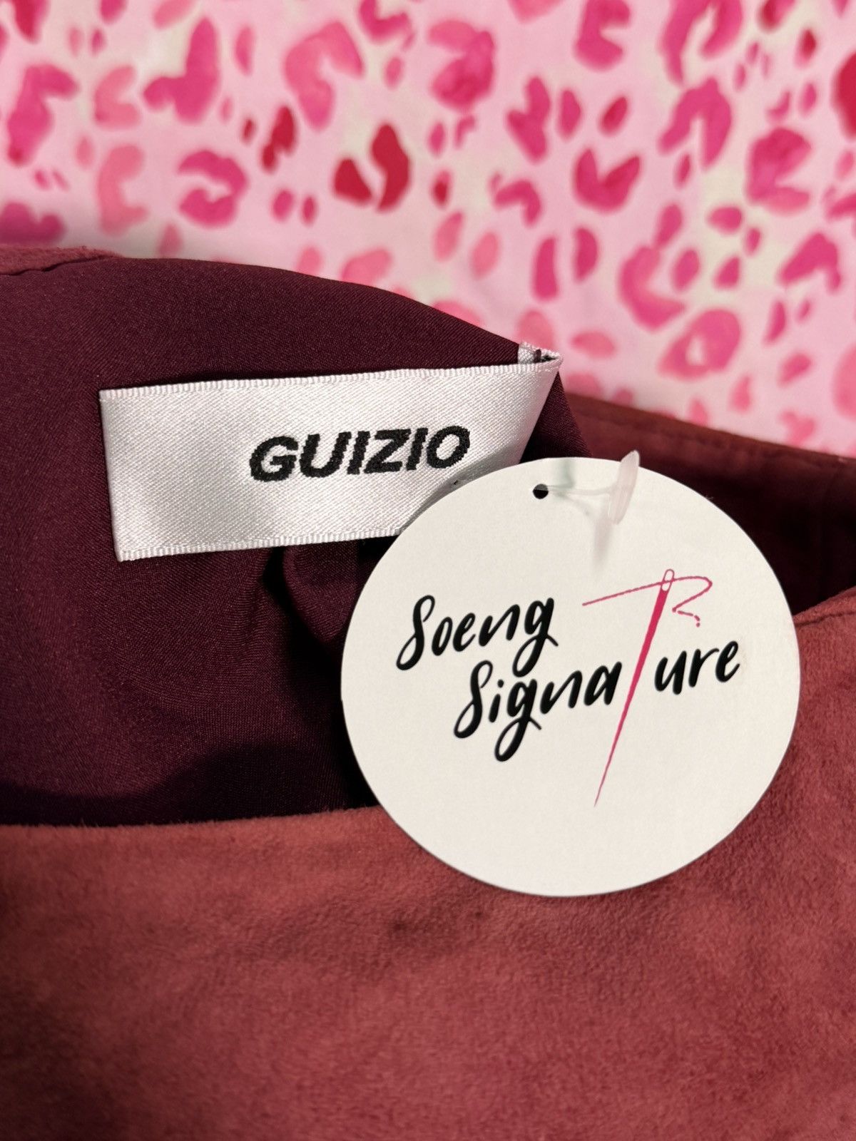 Guizio Guizio Suede Micro Mini Skirt Size 25" / US 0 / IT 36 - 3 Thumbnail