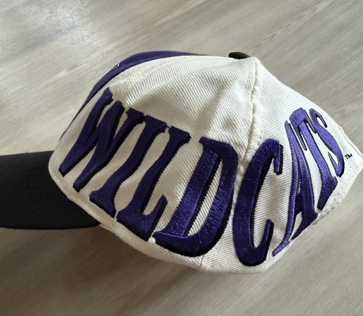 Vintage Rare Vintage 90s Northwestern Wildcats TOW Snapback Hat *** Size ONE SIZE - 2 Thumbnail