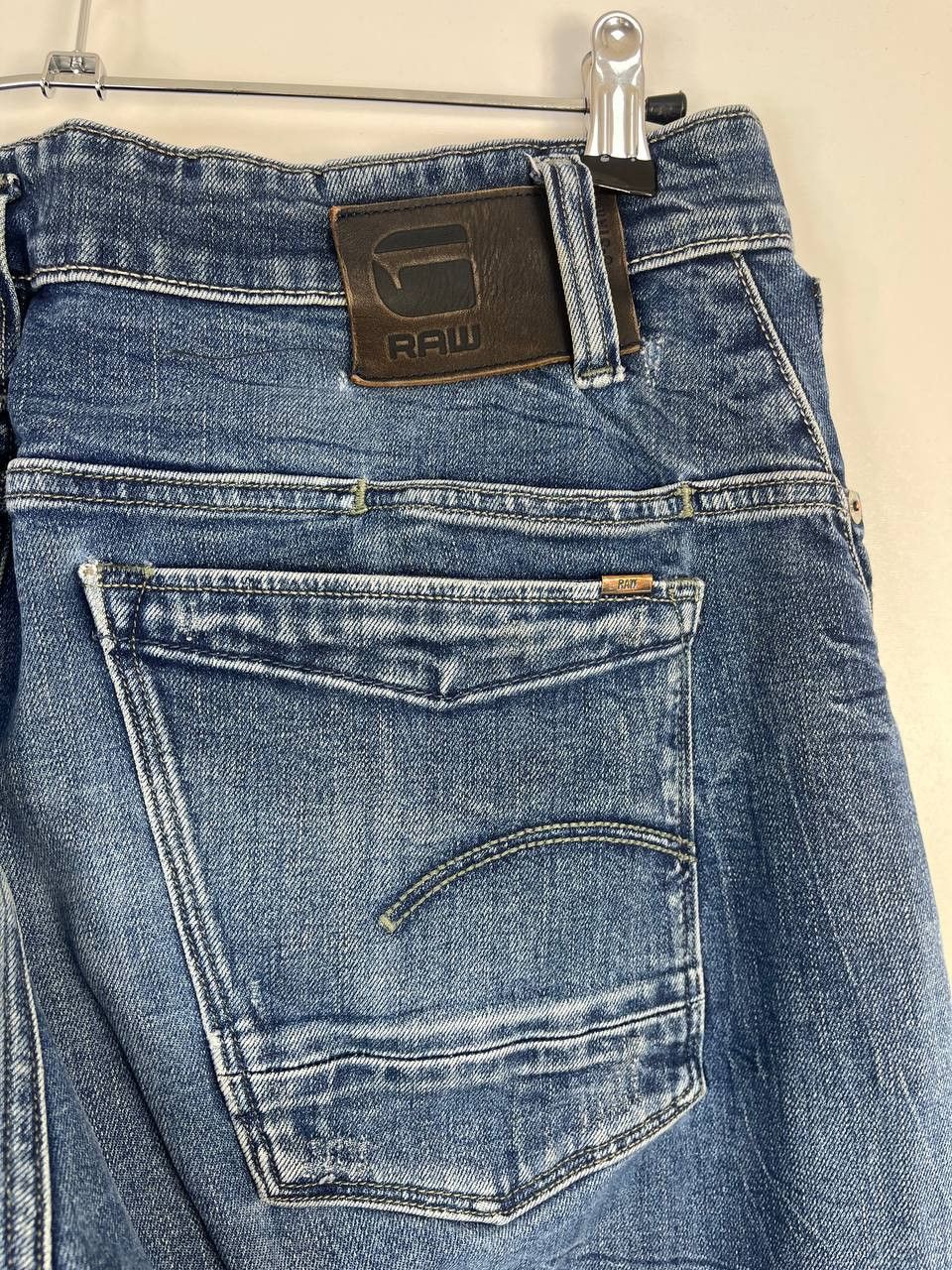 G-Star G-Star Raw Scutar 3D Slim Tapered Jeans Blue Denim Size W31 Size US 32 / EU 48 - 8 Thumbnail