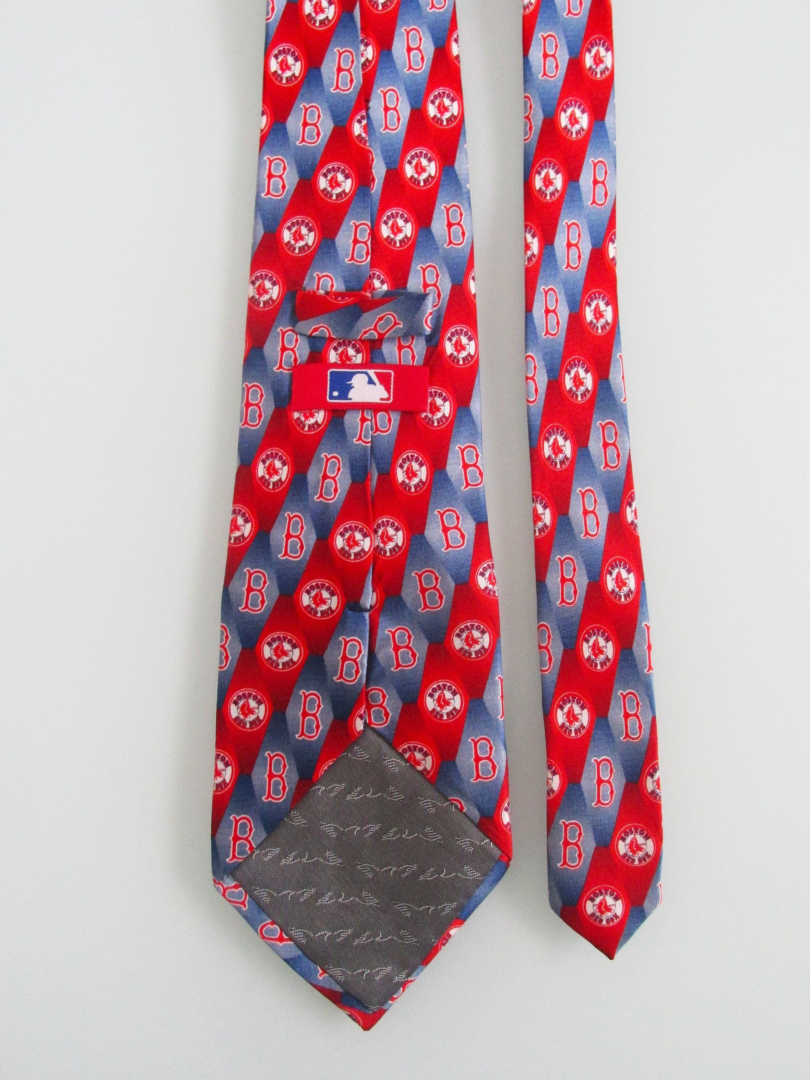 MLB Boston Red Sox MLB (NWOT) Men's Silk Tie Size ONE SIZE - 3 Thumbnail