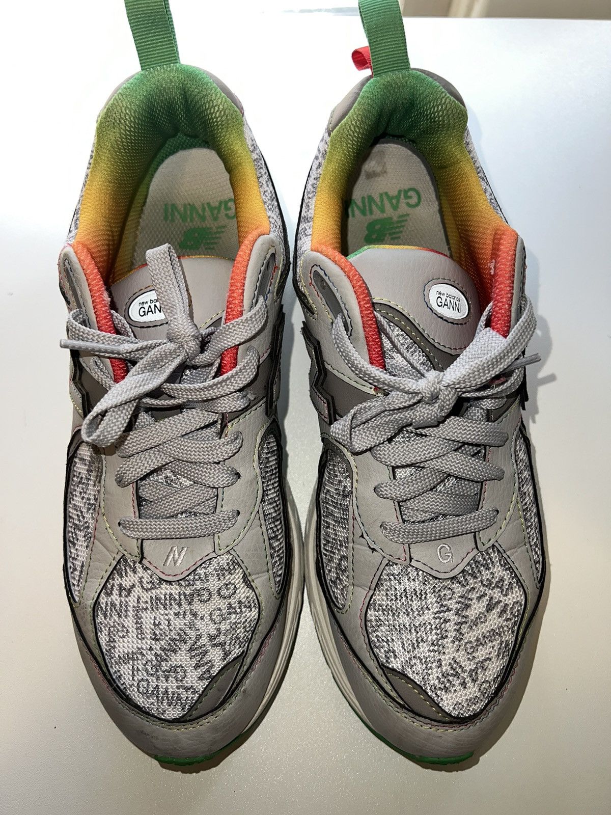 Gianni Valentino × New Balance New Balance x Ganni 2002R Rain Cloud Size US 9.5 / EU 42-43 - 6 Thumbnail