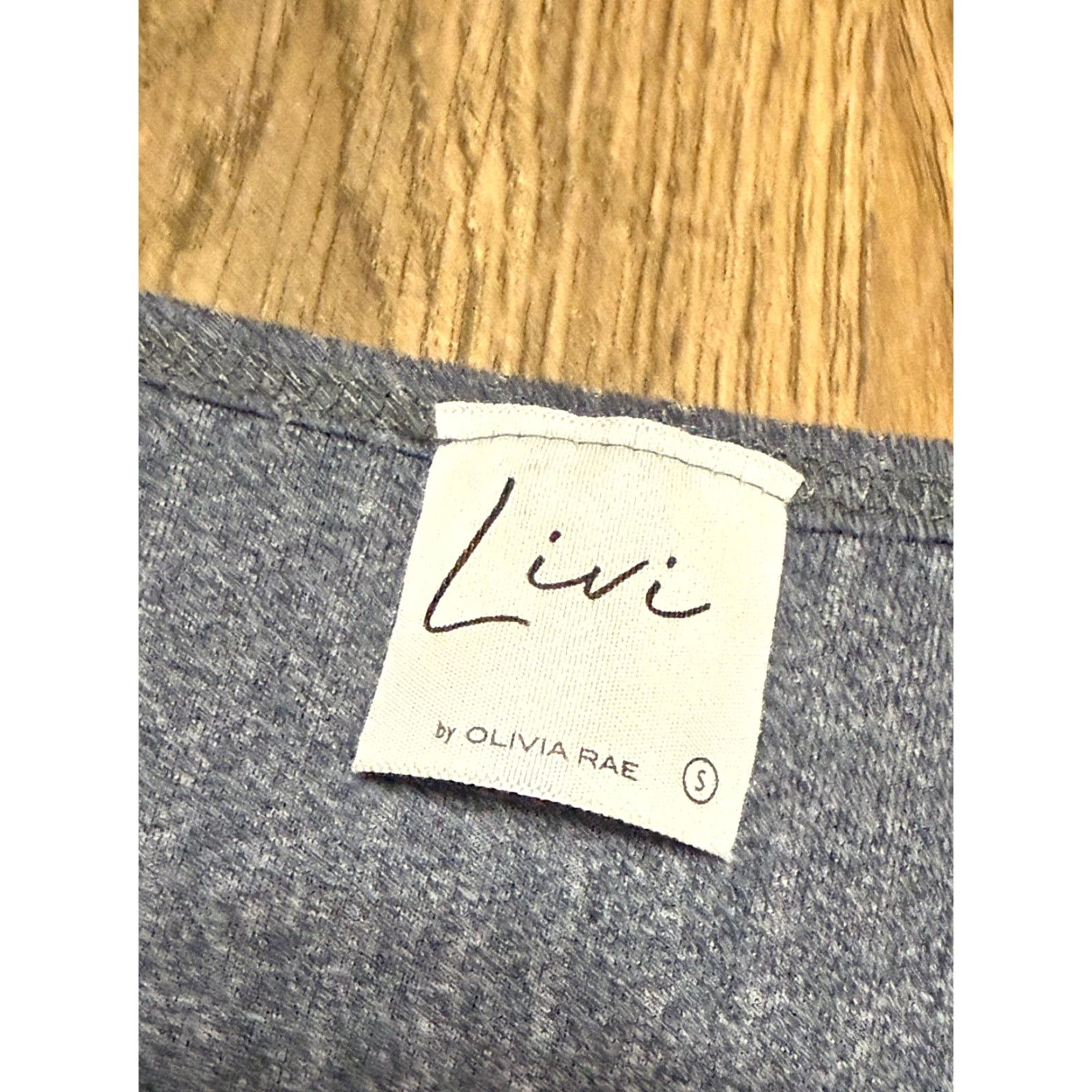 Vintage Livi Dress Women's Size Small Blue Short Sleeve V-Neck Lace Up Shift Dress Size 28" / US 6 / IT 42 - 5 Thumbnail
