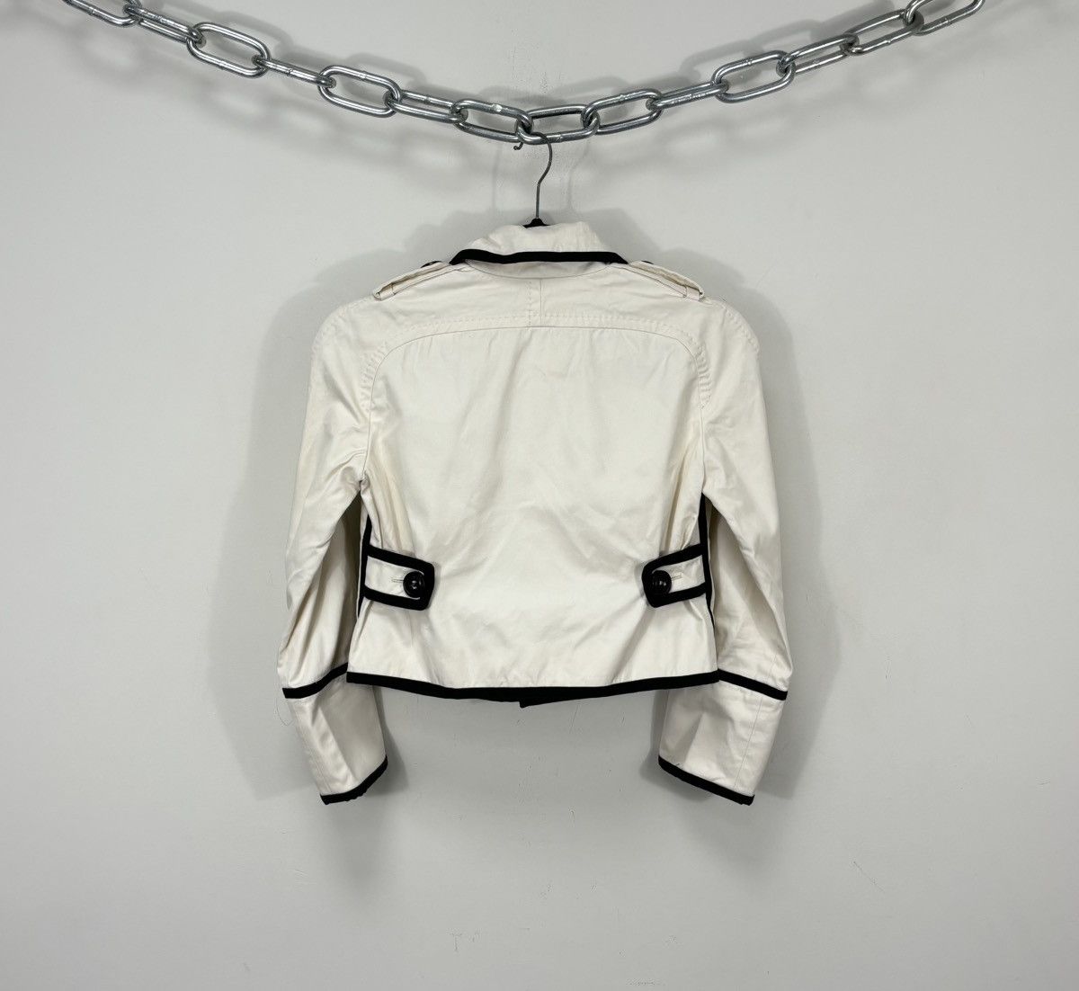 Dsquared2 Dsquared2 Women’s Multipocket Rare Luxury Short Boxy Jacket Size S / US 4 / IT 40 - 3 Thumbnail