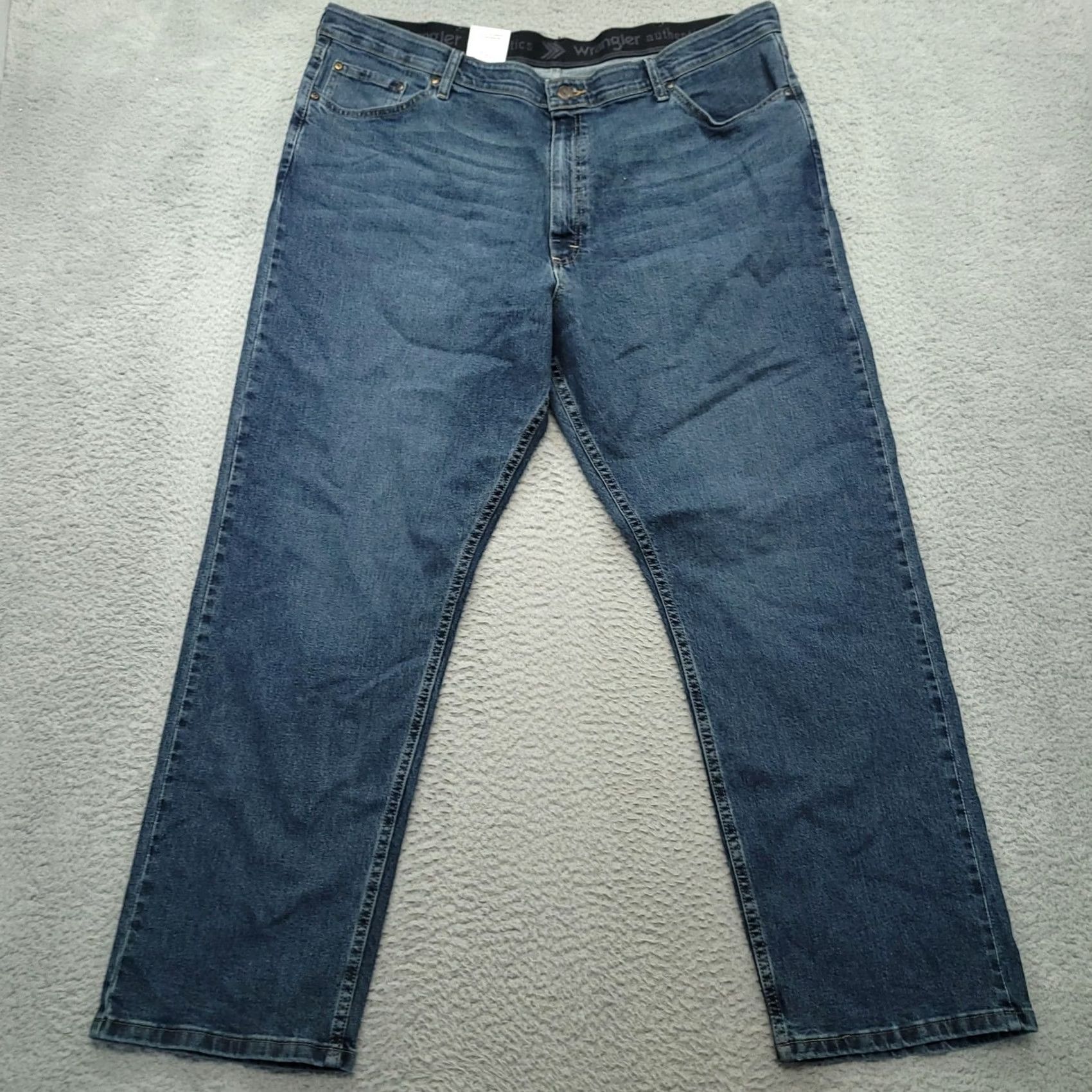 Wrangler Wrangler Authentics Jeans Mens 42x30 Blue Denim Relaxed Fit Pockets New with Tags Jeans Size US 42 / EU 58 - 3 Thumbnail