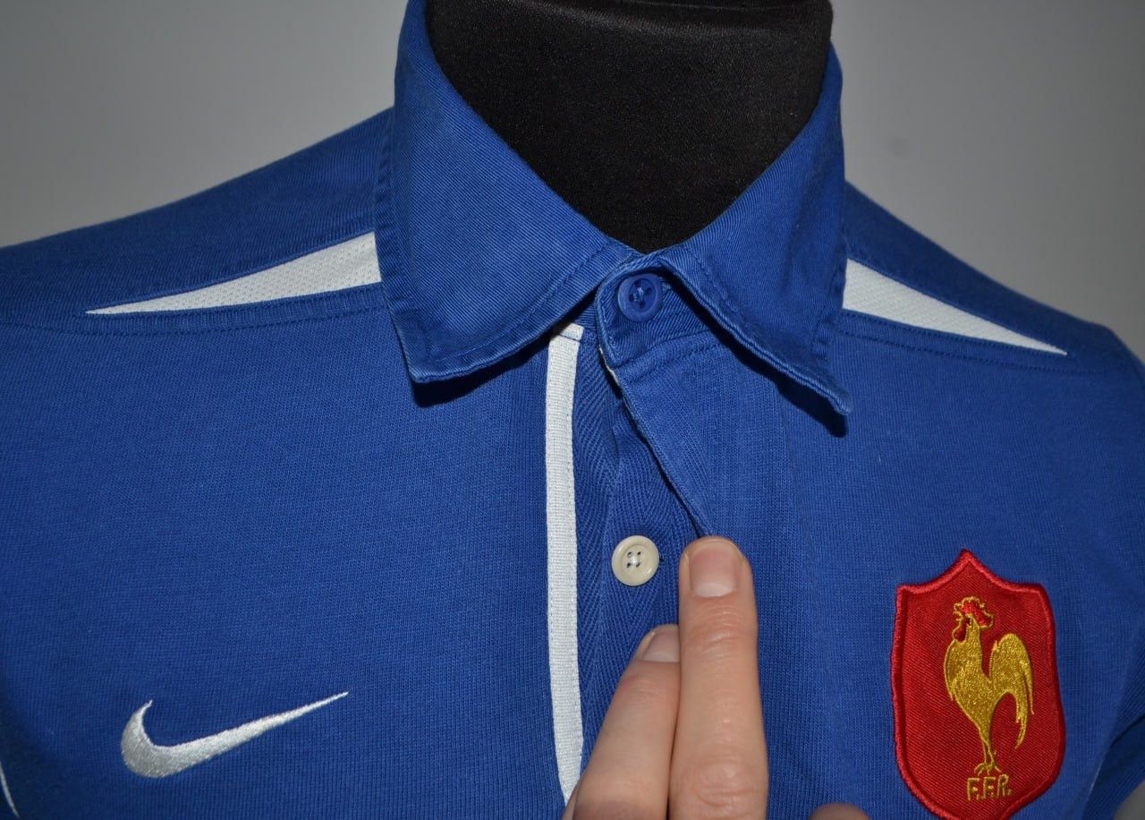 Nike × Vintage Vintage Nike France Rugby Union Jersey Long Sleeve Shirt Size US M / EU 48-50 / 2 - 6 Thumbnail
