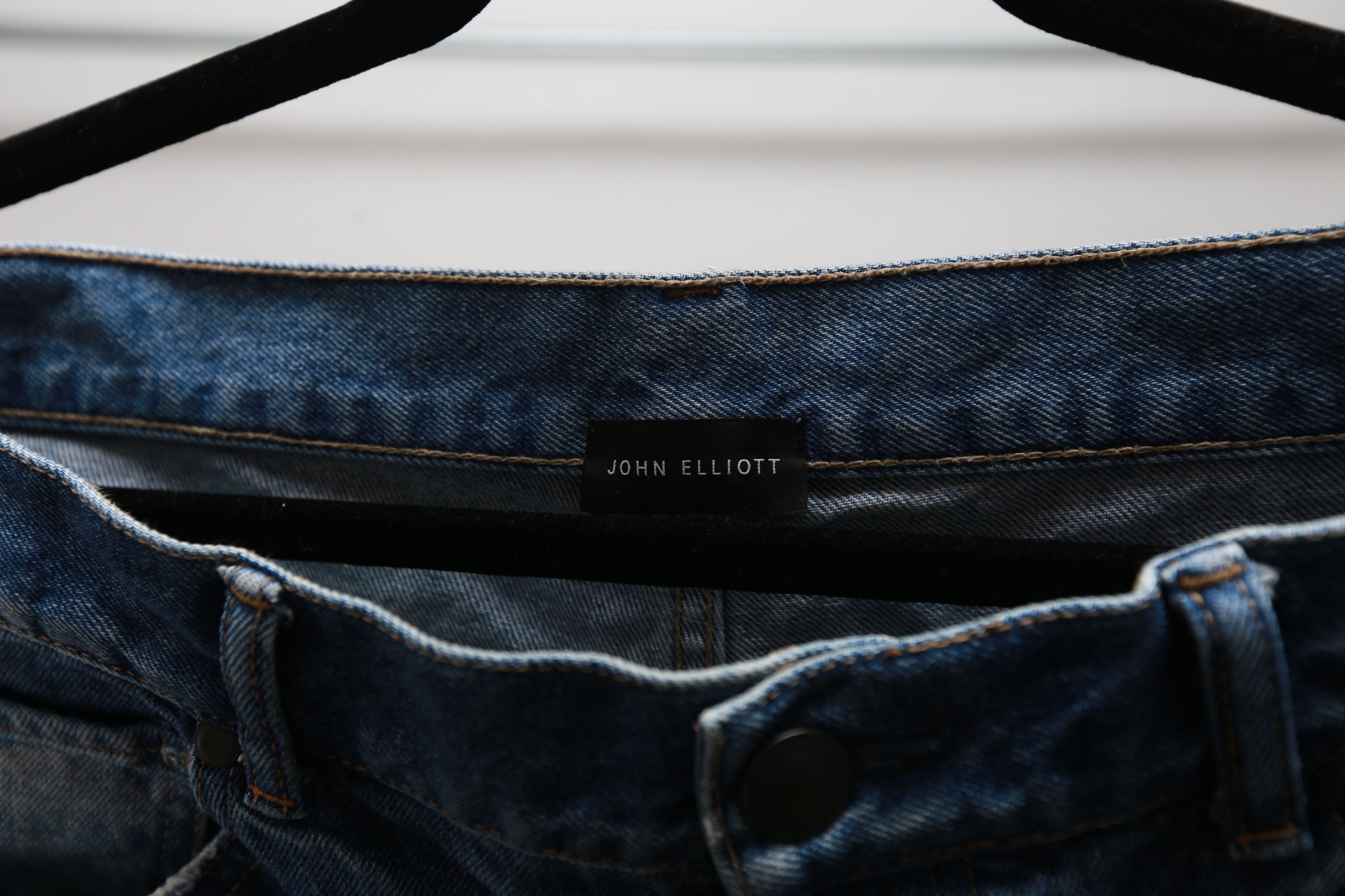 John Elliott Denim Shorts Size US 34 / EU 50 - 3 Thumbnail