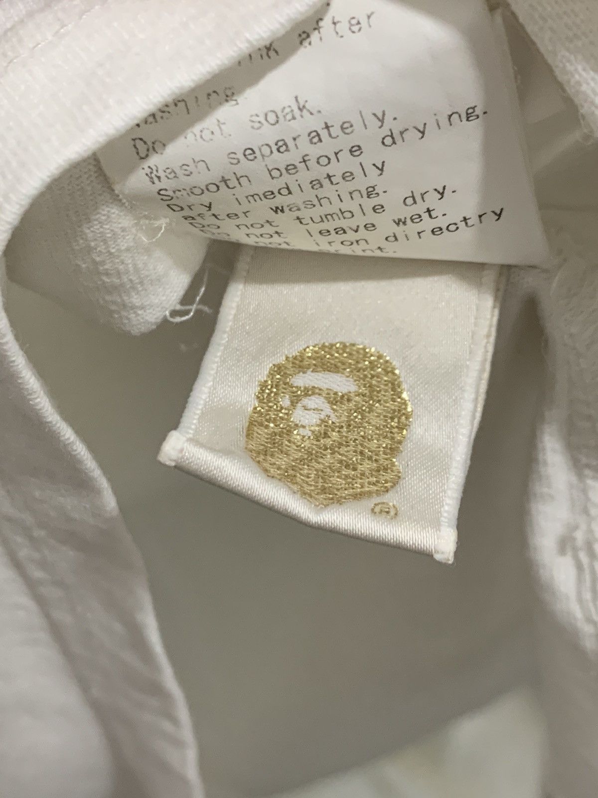 Bape Bape x undefeated College Tee Size US M / EU 48-50 / 2 - 8 Thumbnail
