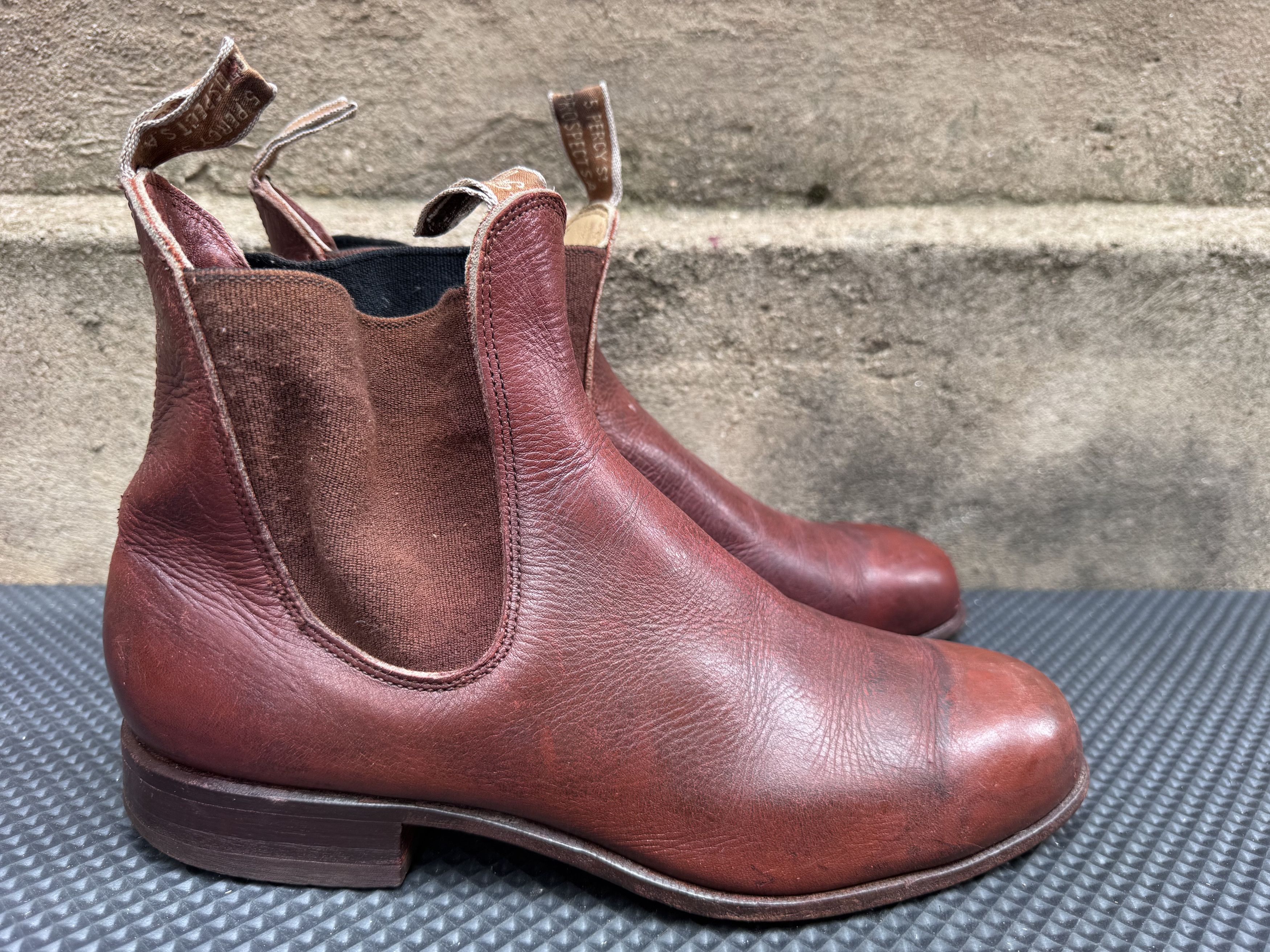 R.M. Williams RM Williams Vintage Rare Australia Chelsea Brown Size US 8 / EU 41 - 3 Thumbnail