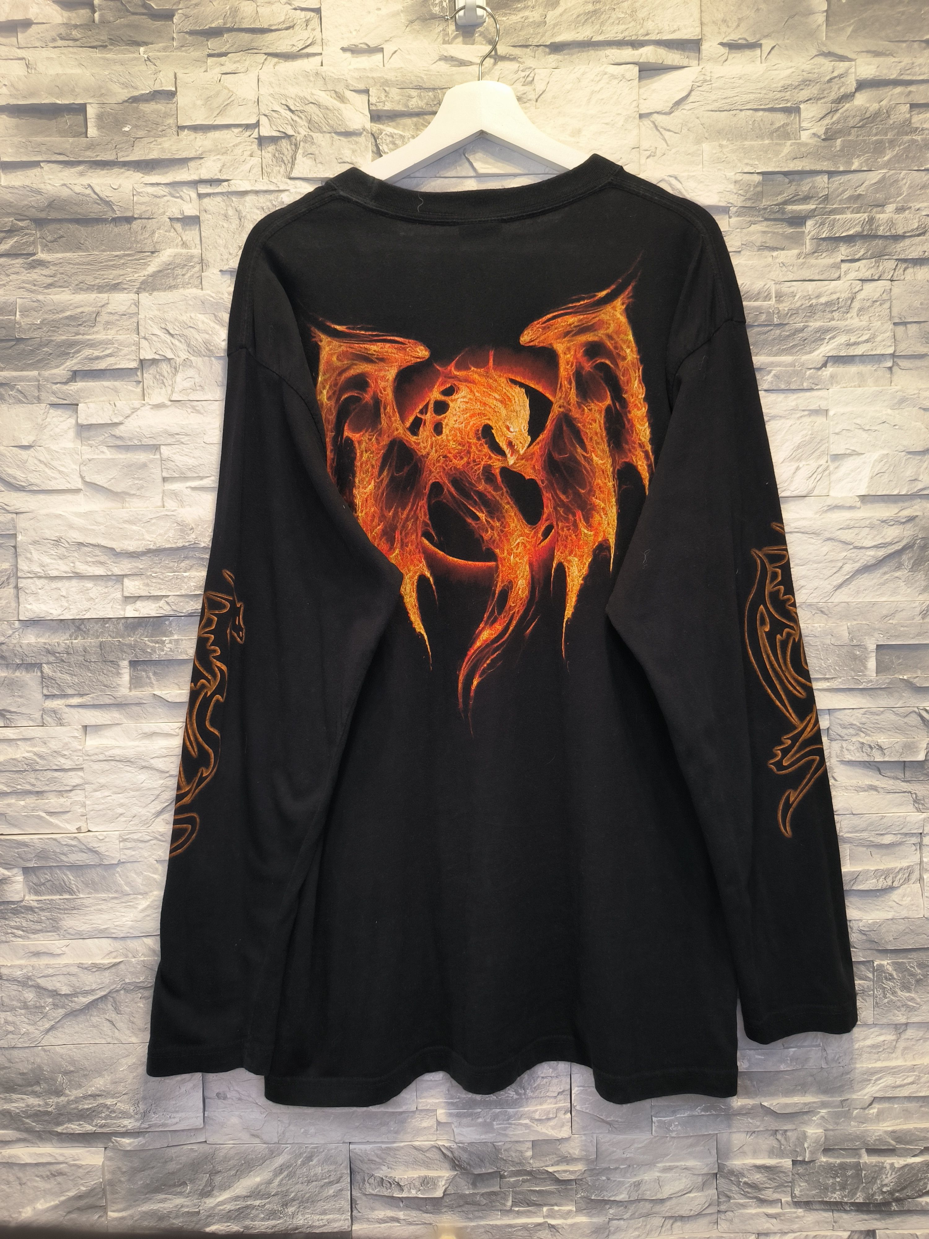 Vintage Vintage Balrog Lord of the Rings Long Sleeve Gandalf Size US XL / EU 56 / 4 - 2 Thumbnail