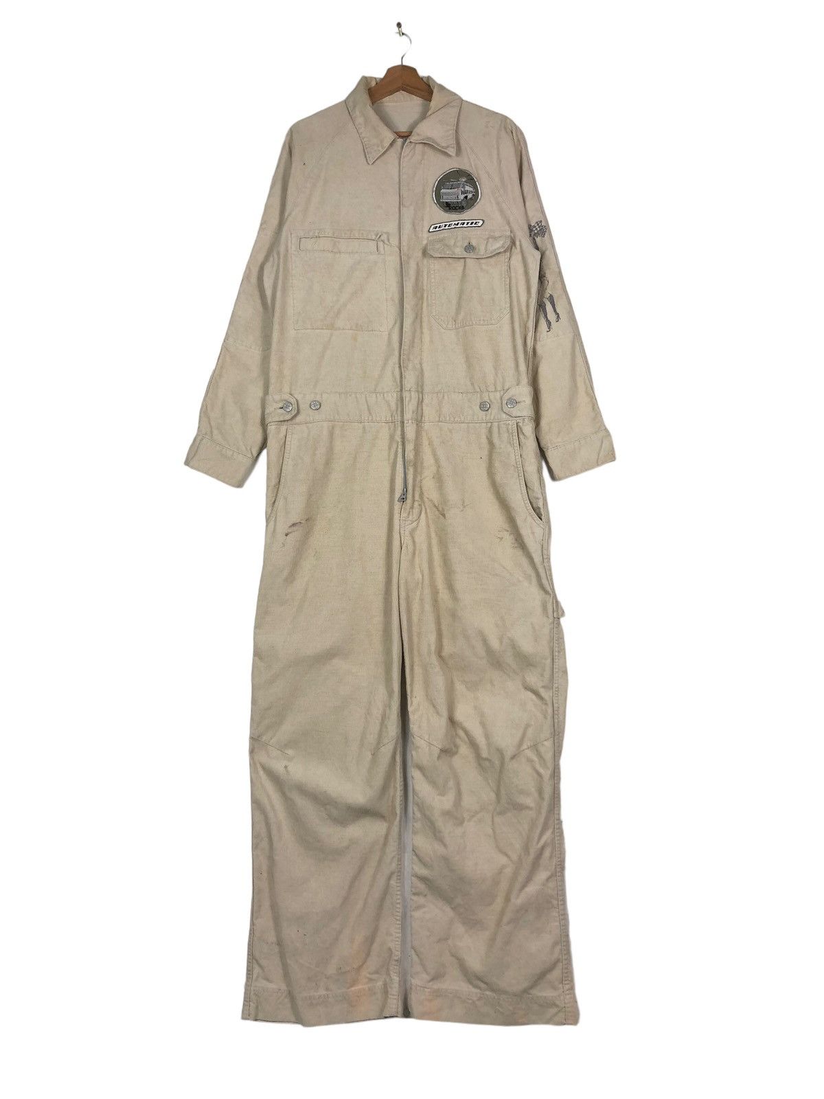 Hysteric Glamour 🔥Punk Design Style Overall Ozone Rocks Full Patches Size US 40 / EU 56 - 1 Thumbnail