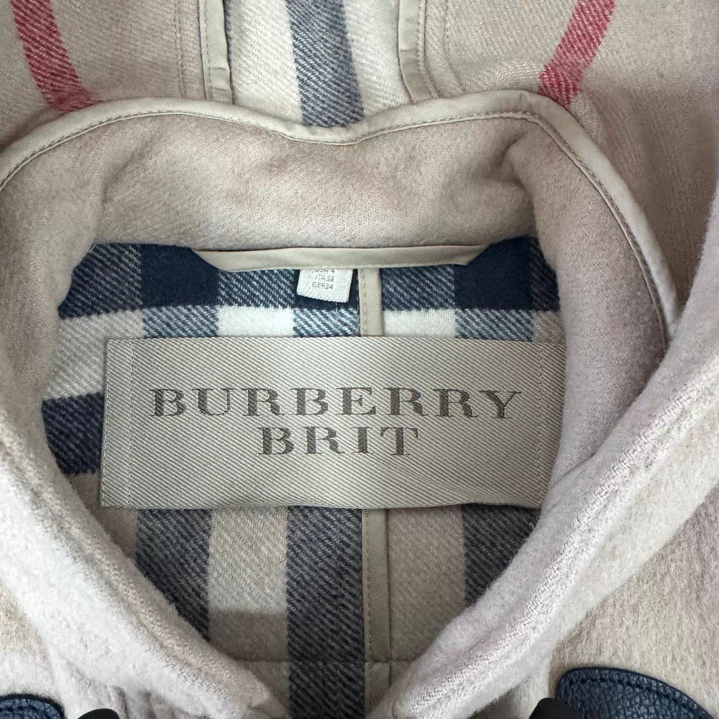 Burberry Burberry Horn Button Wool Hooded Coat UK6 Mint Size XS / US 0-2 / IT 36-38 - 5 Thumbnail
