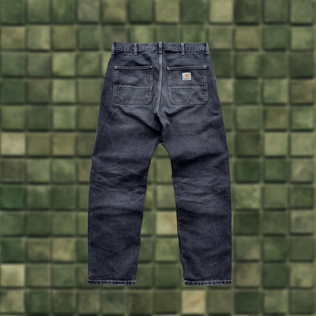 Carhartt Wip VINTAGE Carhartt WIP Penrod Pants Jeans Gray M Men 31 30in Inseam Cargo Pocket 90s Streetwear Logo Casual Denim Jeans Size US 31 - 1 Thumbnail
