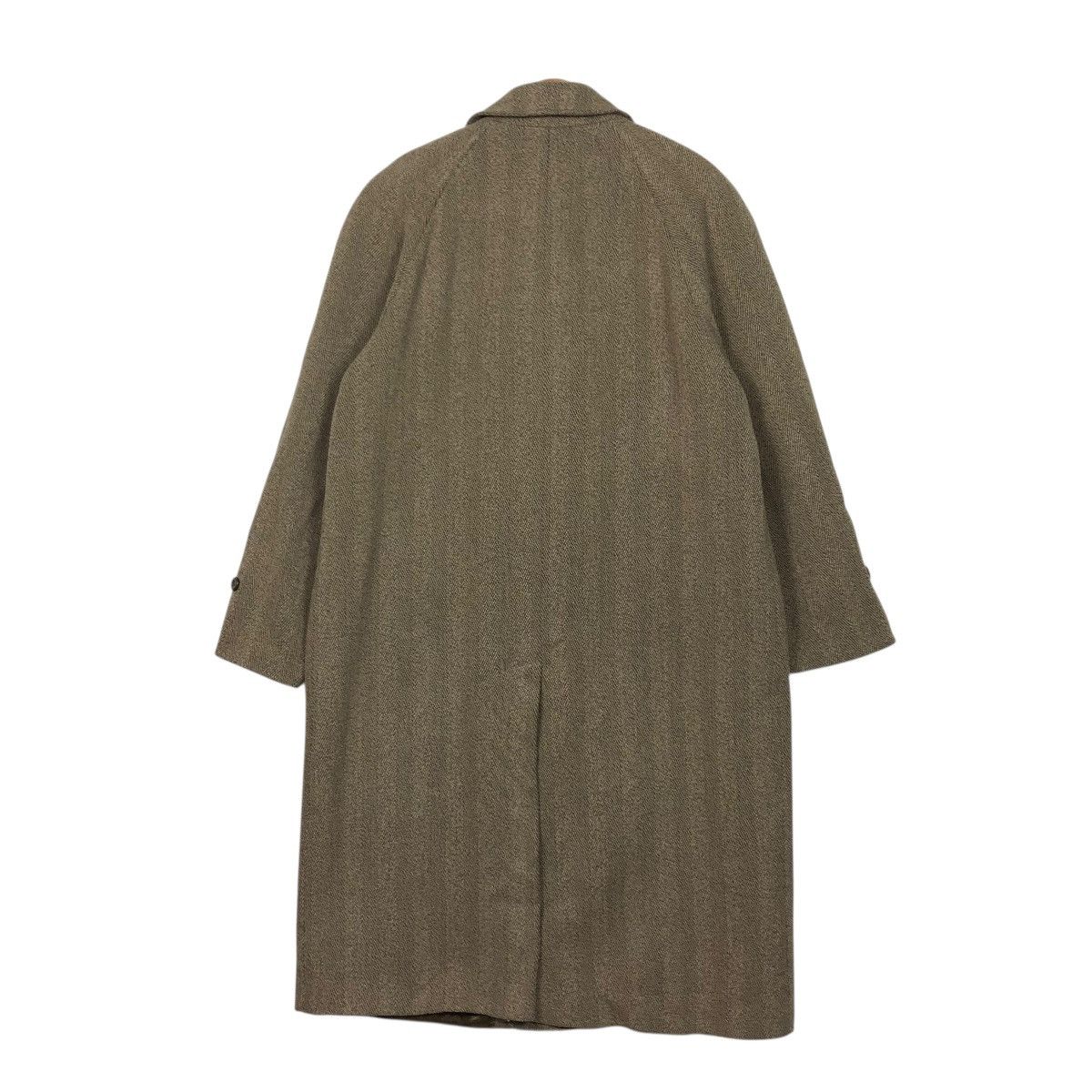 Vintage 🔥RICH BROWN LONG COATS WOOL HERRINGBONE MARTEN’S CASHMERE Size US M / EU 48-50 / 2 - 9 Thumbnail