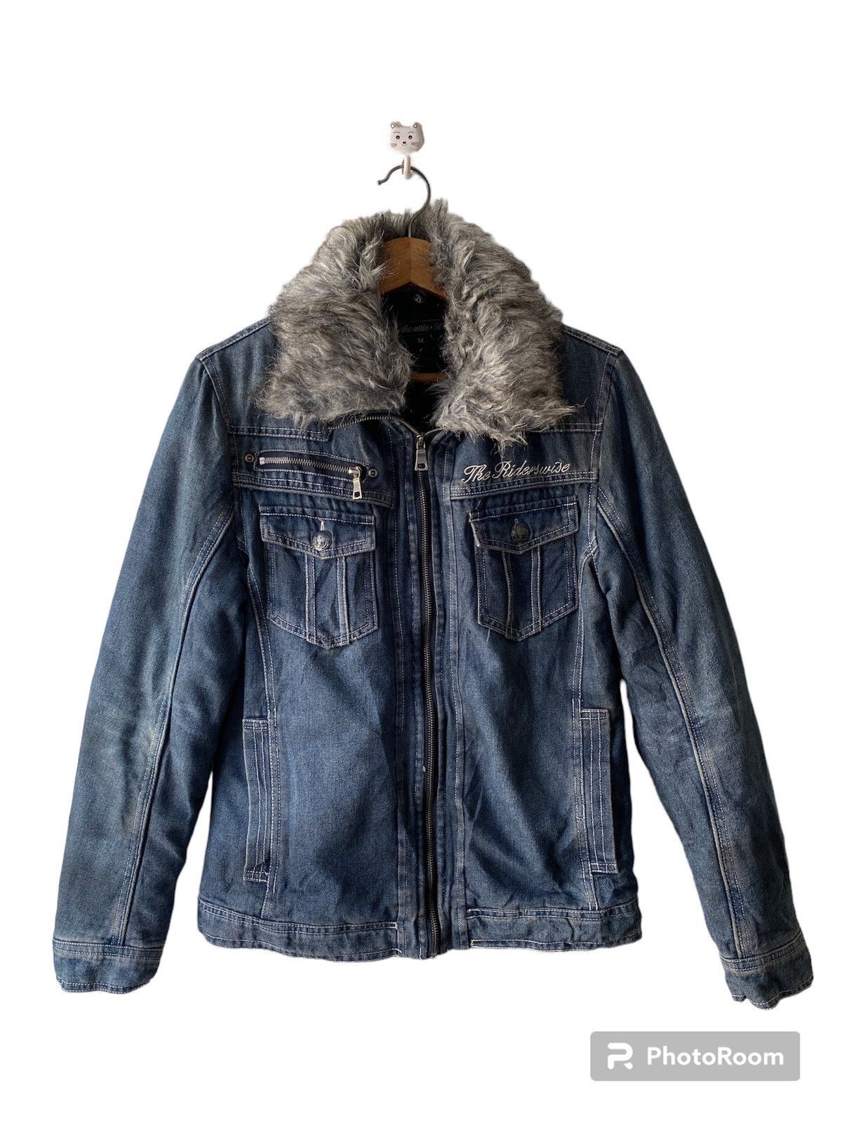 In The Attic In The Attic Japan Faux Fur Denim Jacket Size US M / EU 48-50 / 2 - 1 Thumbnail