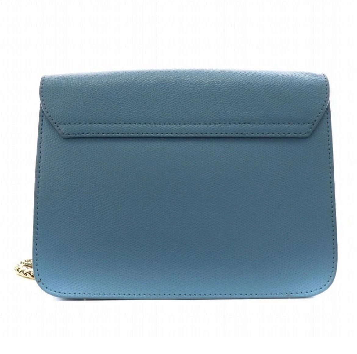 Furla Furla Metropolis Soft Leather Crossbody Bag - Muted Blue Size ONE SIZE - 2 Thumbnail