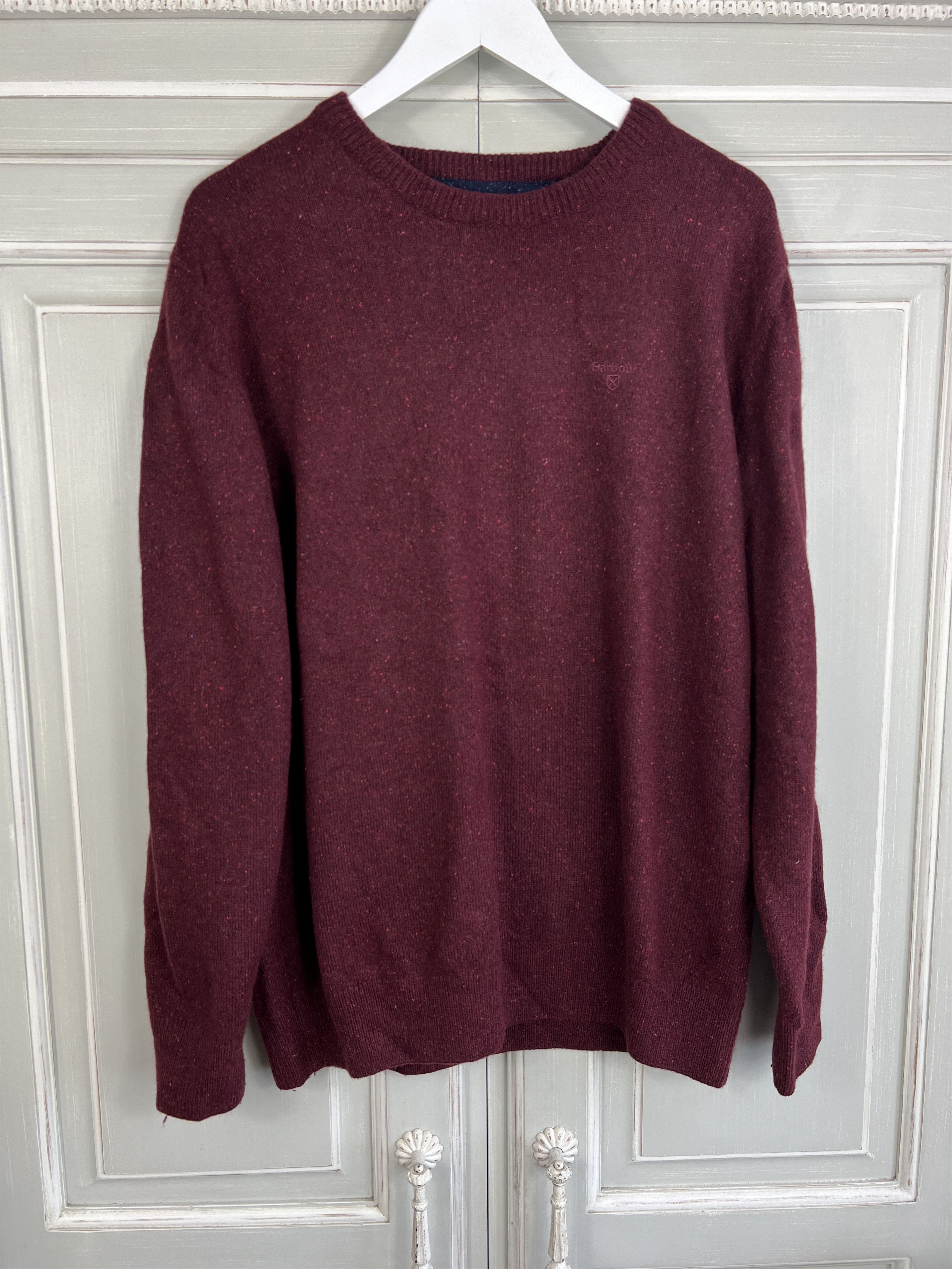 Barbour MENS BARBOUR WOOL SWEATER SIZE XL Size US XL / EU 56 / 4 - 1 Thumbnail