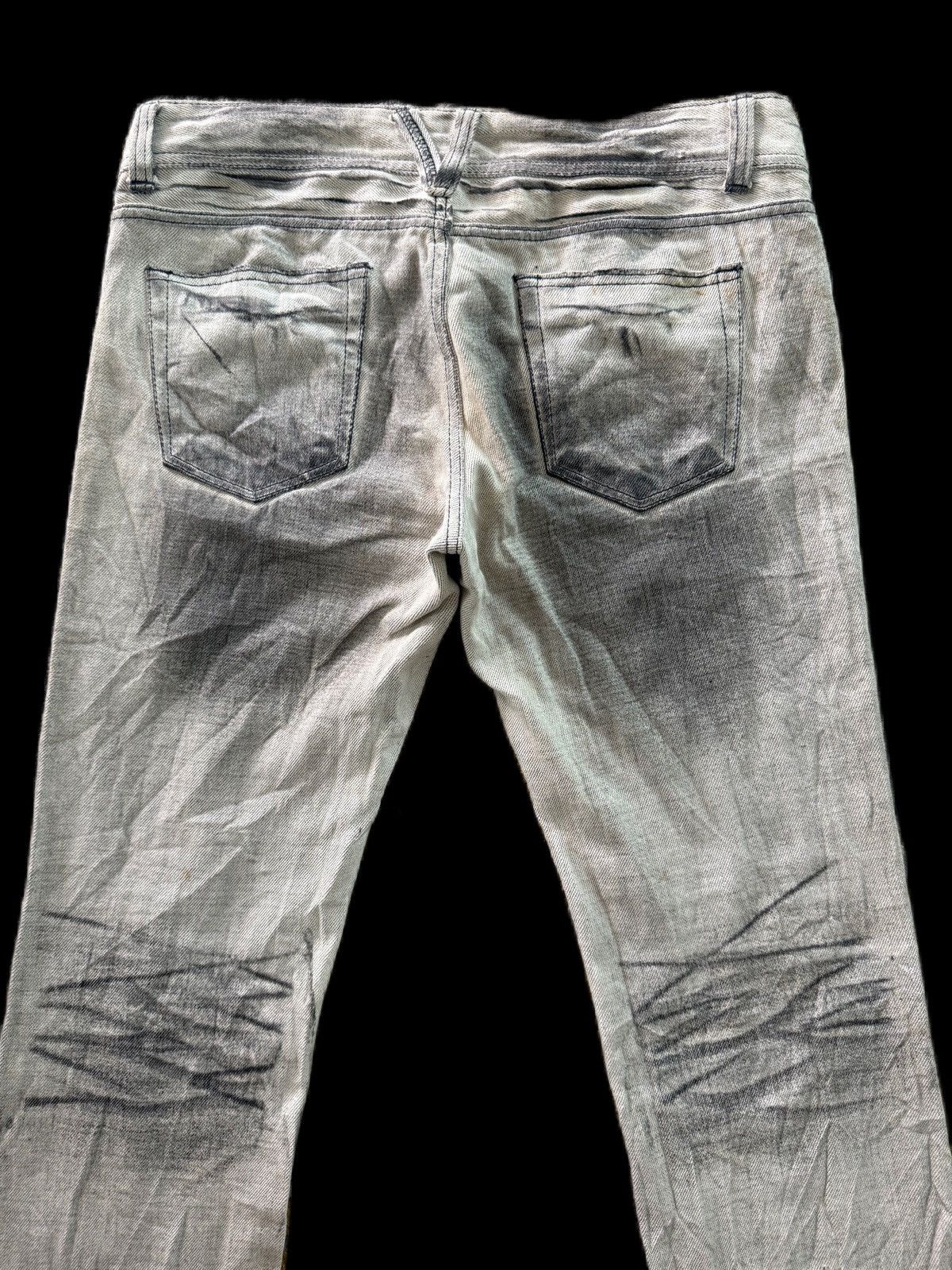 If Six Was Nine JAPAN BRAND DISTRESS DENIM AGATE LABEL SLIM STRAIGHT TYPE Size US 34 / EU 50 - 8 Thumbnail
