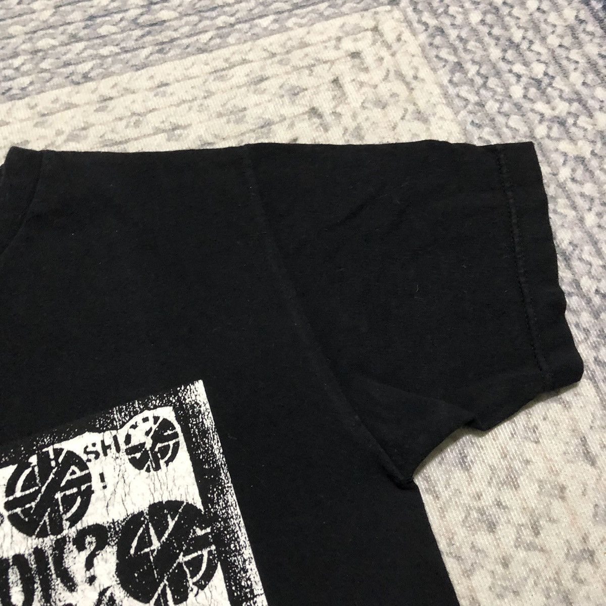 Band Tees × Vintage Very Rare Distressed Vintage Crass Band Punk Tees Size US XXS / EU 40 - 7 Thumbnail