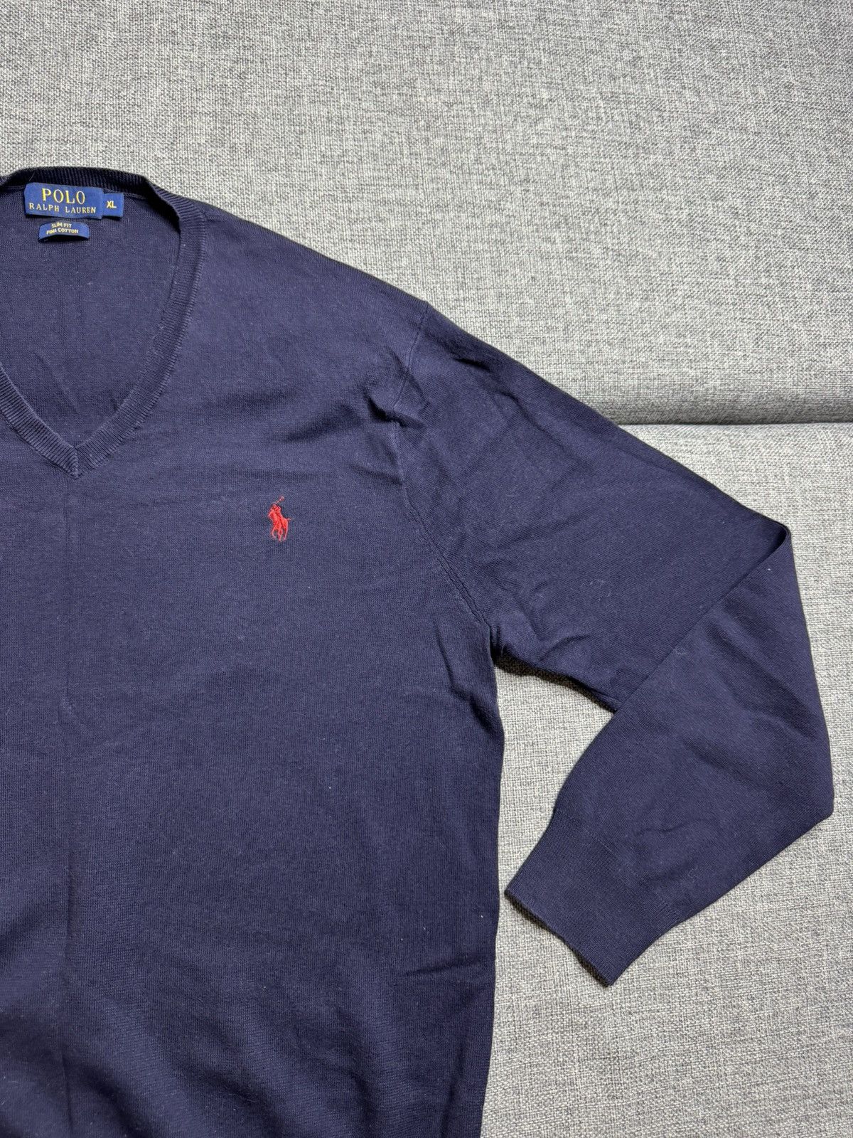 Polo Ralph Lauren Polo Ralph Lauren sweater blue XL Size US XL / EU 56 / 4 - 8 Thumbnail