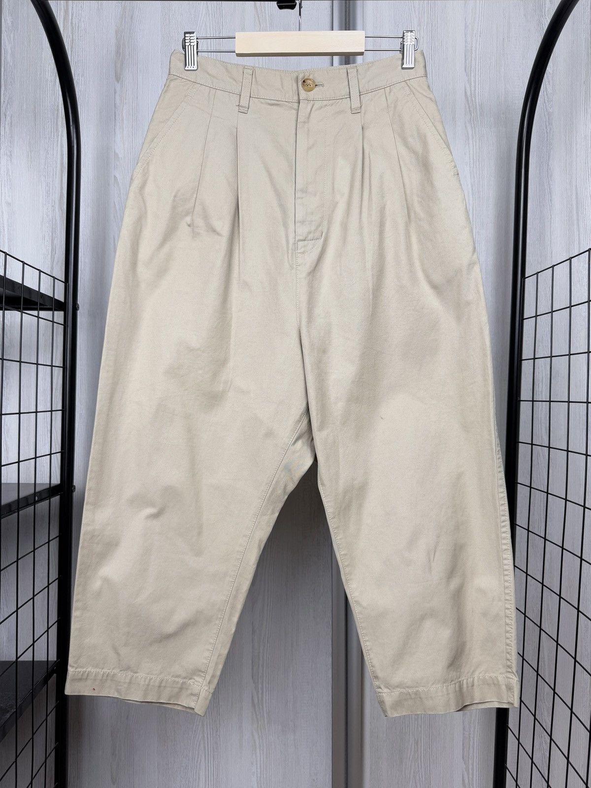 Junya Watanabe JUNYA WATANABE COMME des GARCONS Tuck Wide leg Pleated Pants Size US 28 / EU 44 - 2 Thumbnail