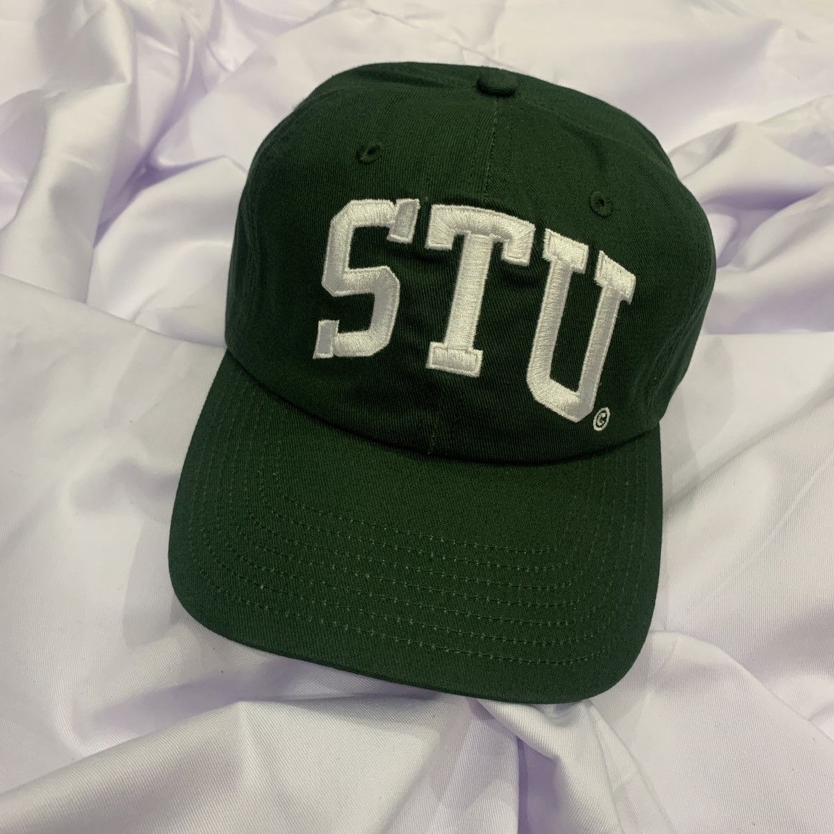 Stussy Stussy Stu Arch Strapback Cap Size ONE SIZE - 1 Thumbnail