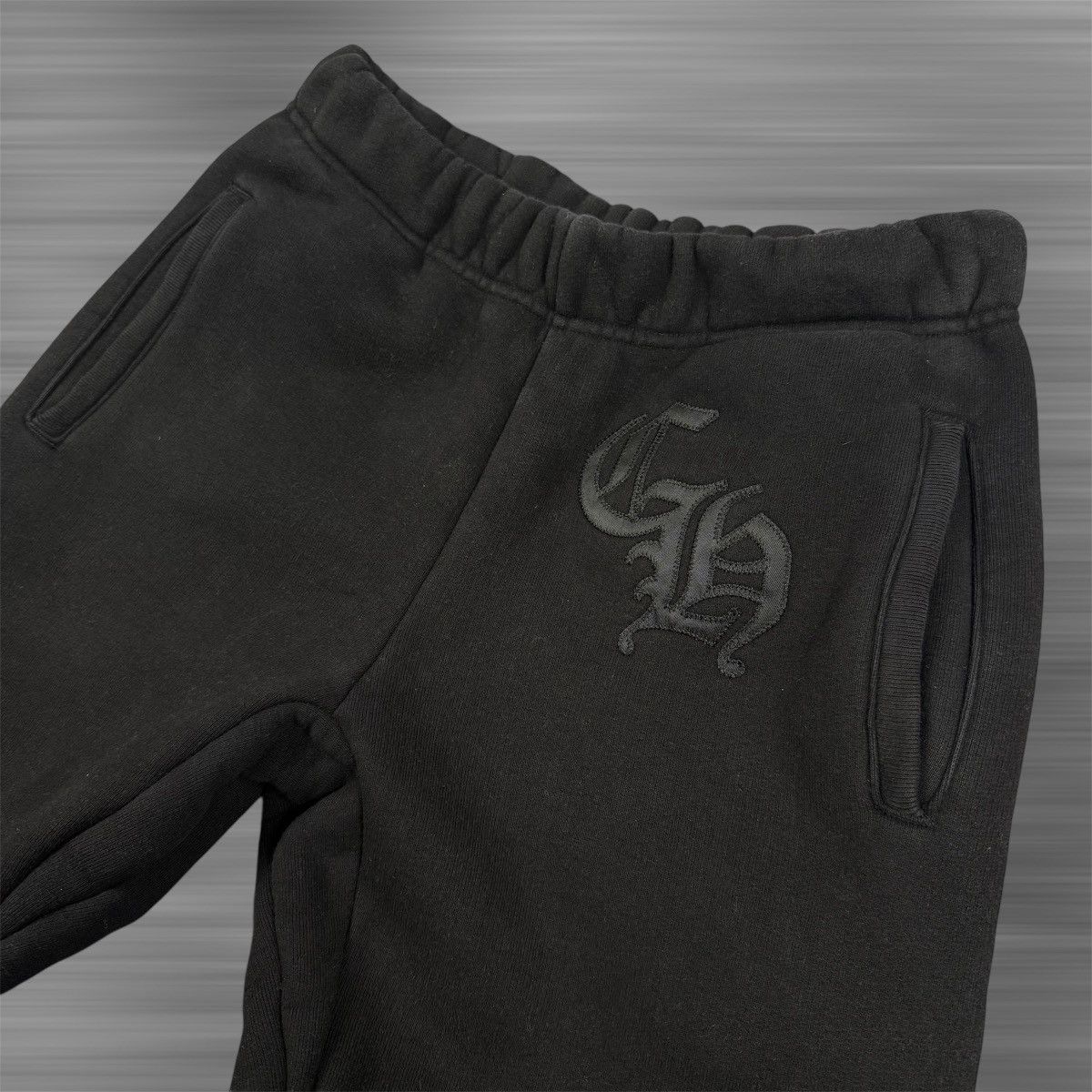 Chrome Hearts Chrome Hearts CH Seven-Eleven Black Print Scroll Sweatpants Size US 32 / EU 48 - 2 Thumbnail