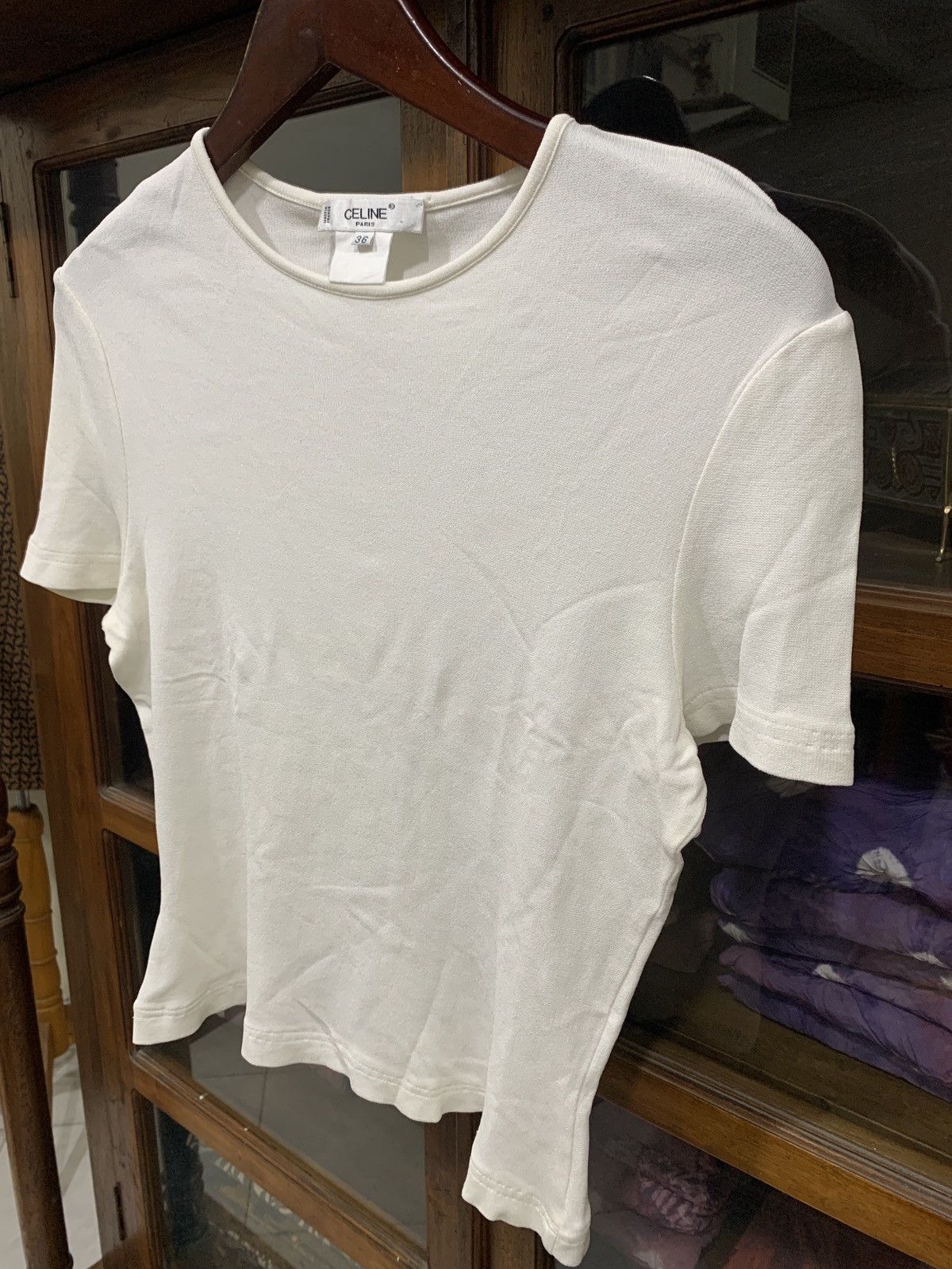 Celine 🔥SOLD🔥Celine Rayon Shirt Size XS / US 0-2 / IT 36-38 - 3 Thumbnail