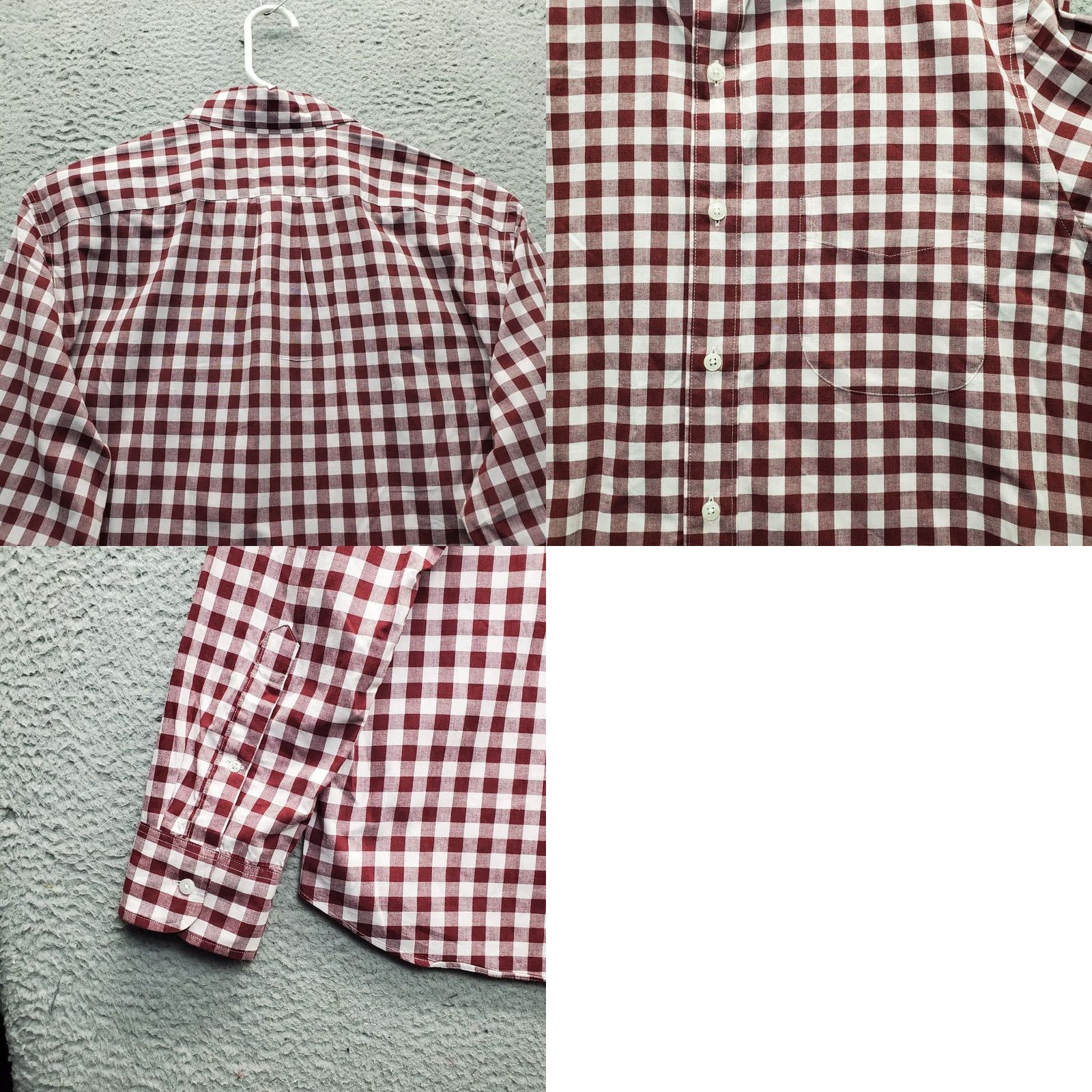 J.Crew J.Crew Mens Shirt Multi Check Slim Stretch Button-Down M White? Multicolor 90s? Size US M / EU 48-50 / 2 - 8 Thumbnail