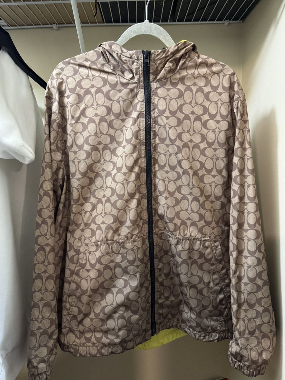 Coach Coach Retro ‘C’ Reversible Windbreaker/Zip Jacket Size US XL / EU 56 / 4 - 5 Thumbnail