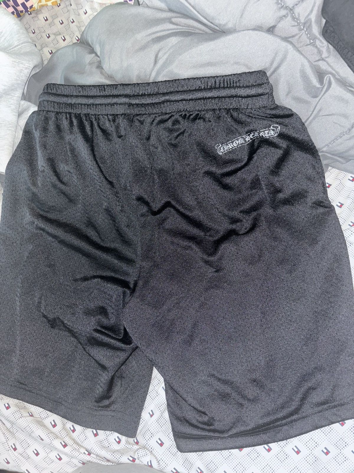 Chrome Hearts Chrome Heart Mesh Shorts Size US 31 - 1 Thumbnail
