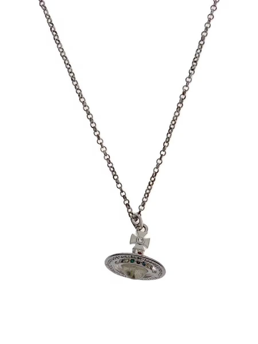 Vivienne Westwood 3D Orb Crystal Necklace Size ONE SIZE - 1 Thumbnail