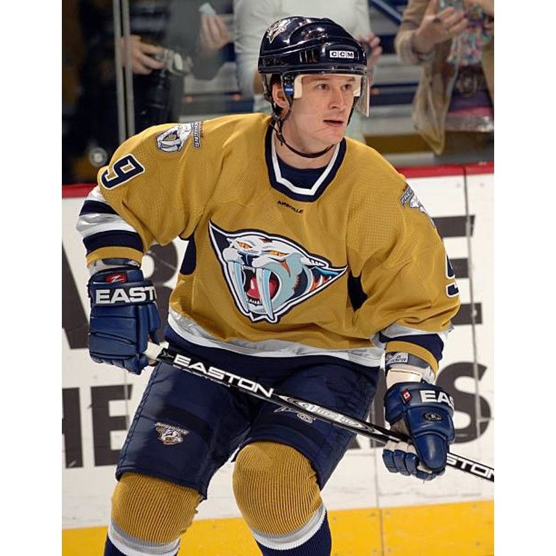 Ccm Nashville Predators 2000s Practice CAT Alt jersey L NHL vtg Size US L / EU 52-54 / 3 - 3 Thumbnail