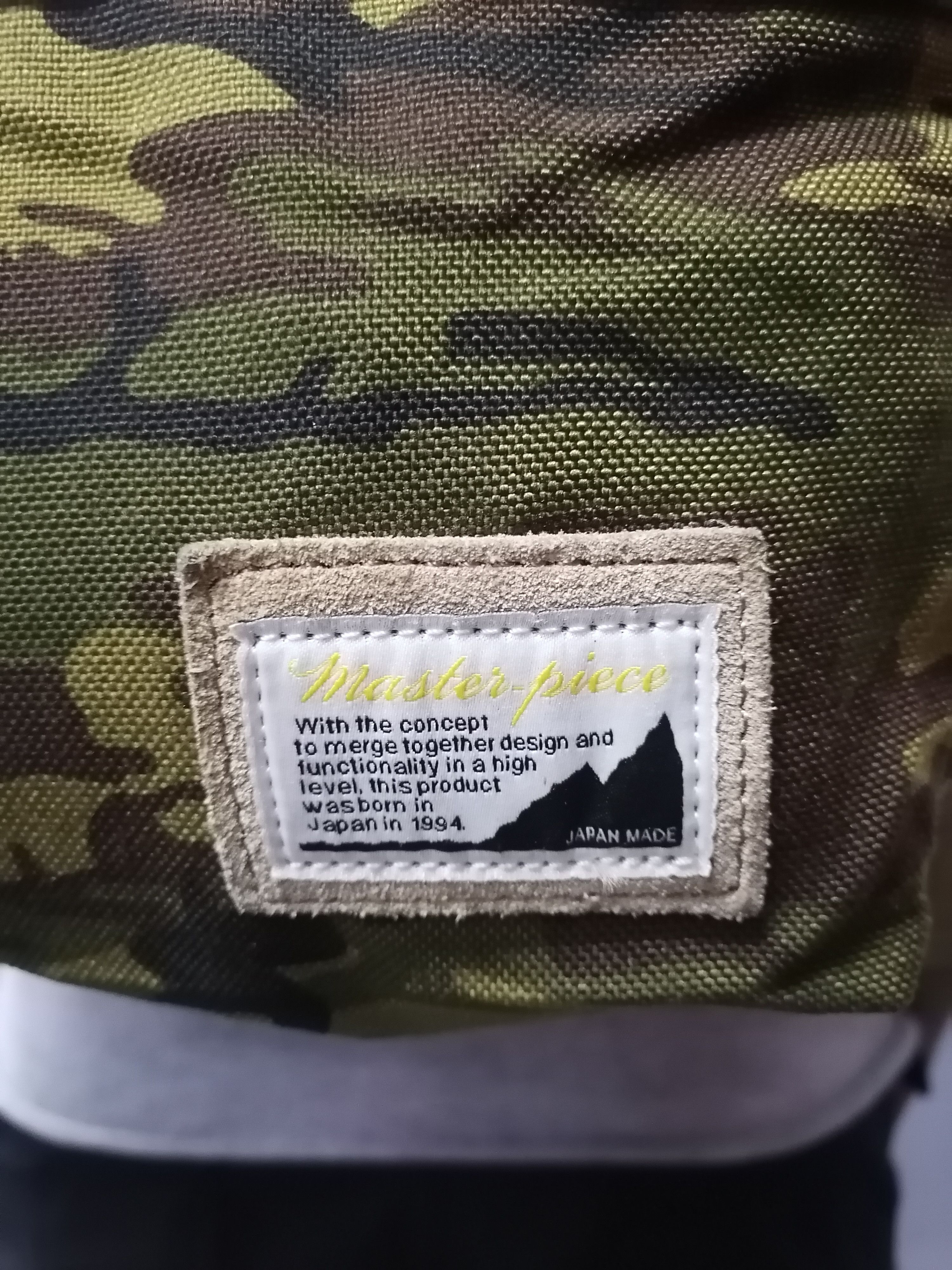 Japanese Brand × Porter Masterpiece Japan Camouflage Cordura Fabric Daypack Size ONE SIZE - 3 Thumbnail