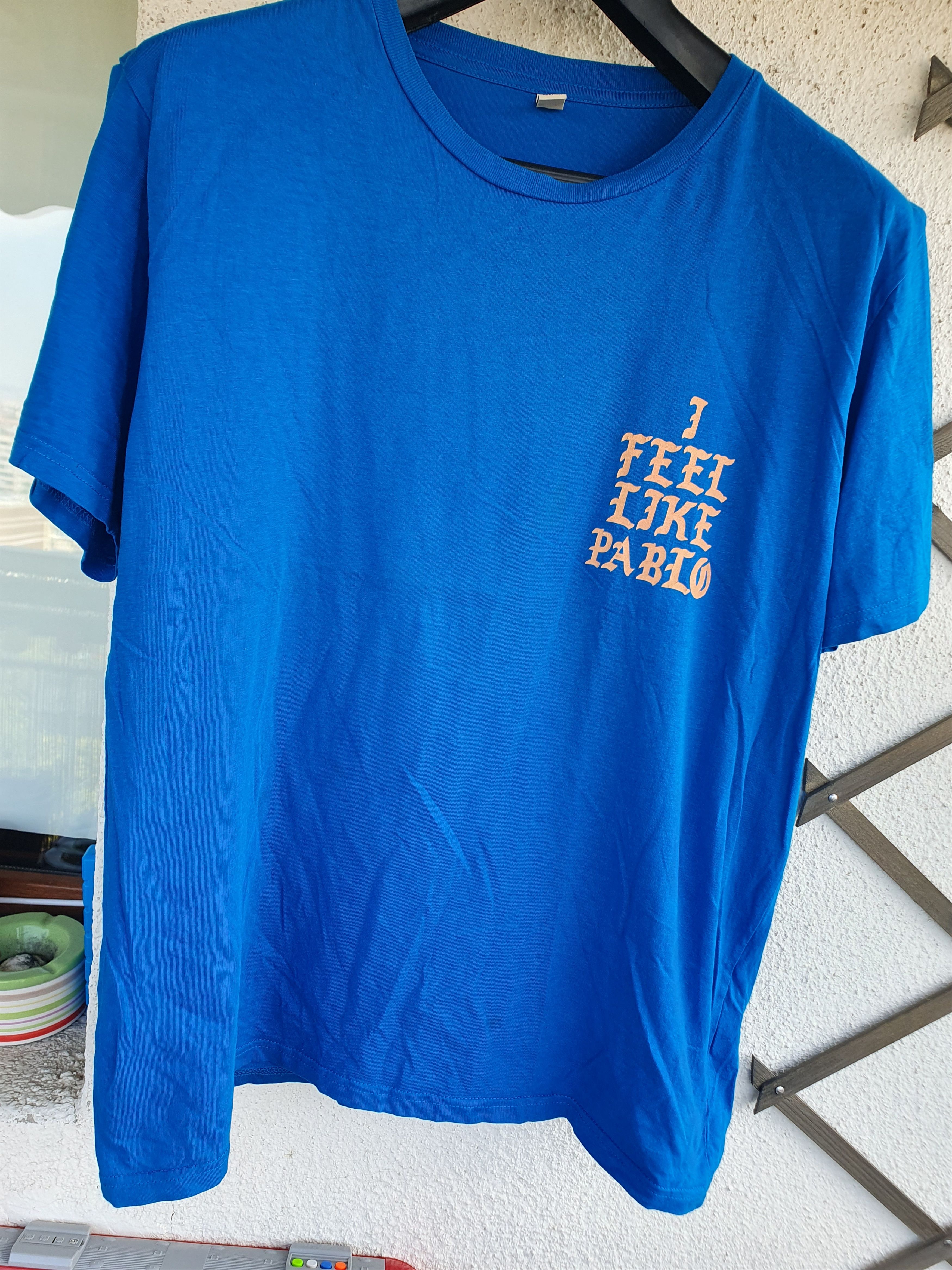 Rap Tees Kanye West The Life Of Pablo I Feel Like Pablo t-shirt sz L? Size US L / EU 52-54 / 3 - 3 Thumbnail