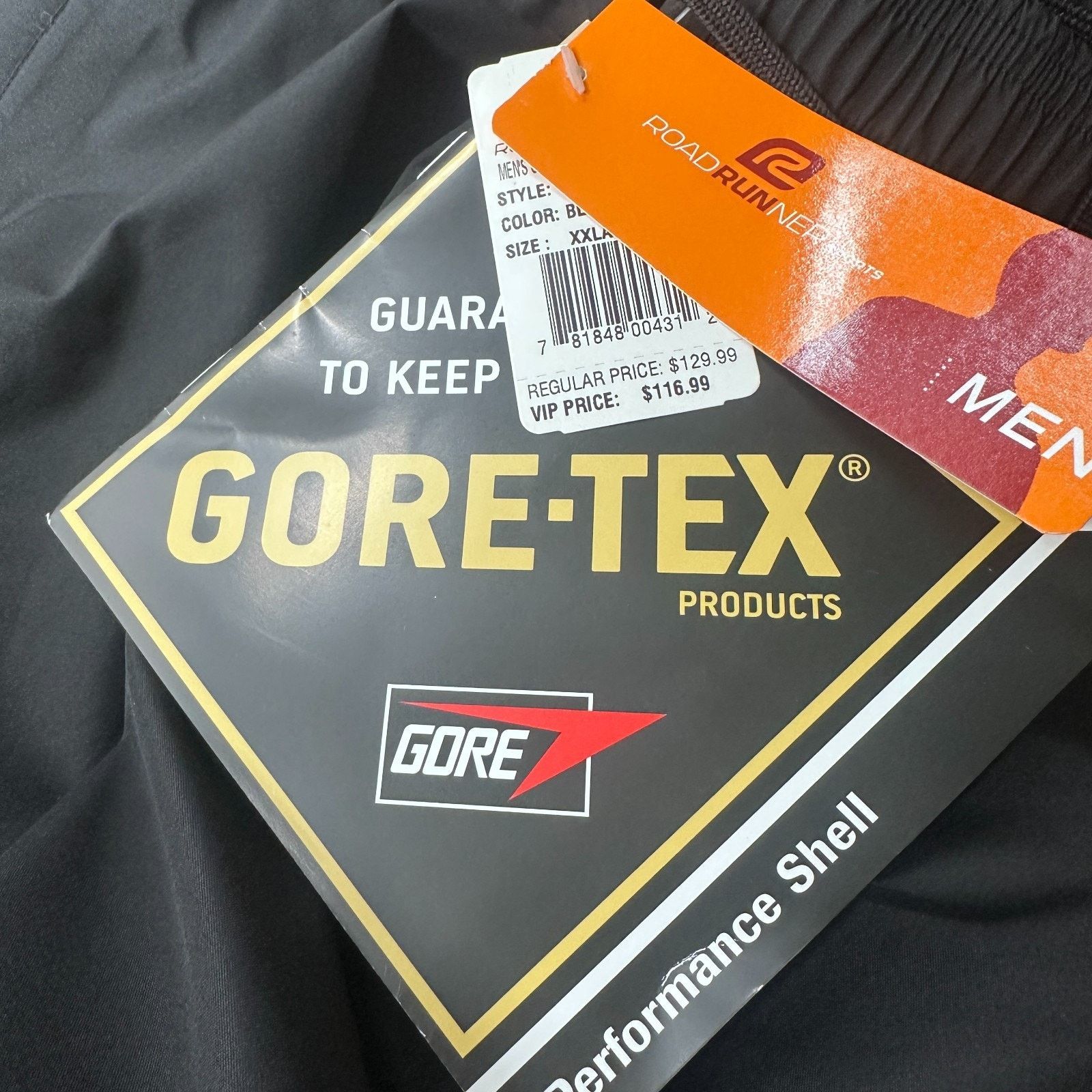 Other Roadrunner Gore-Tex Storm Pant Men’s 2XL Black Ankle Zip Size US 36 / EU 52 - 6 Thumbnail