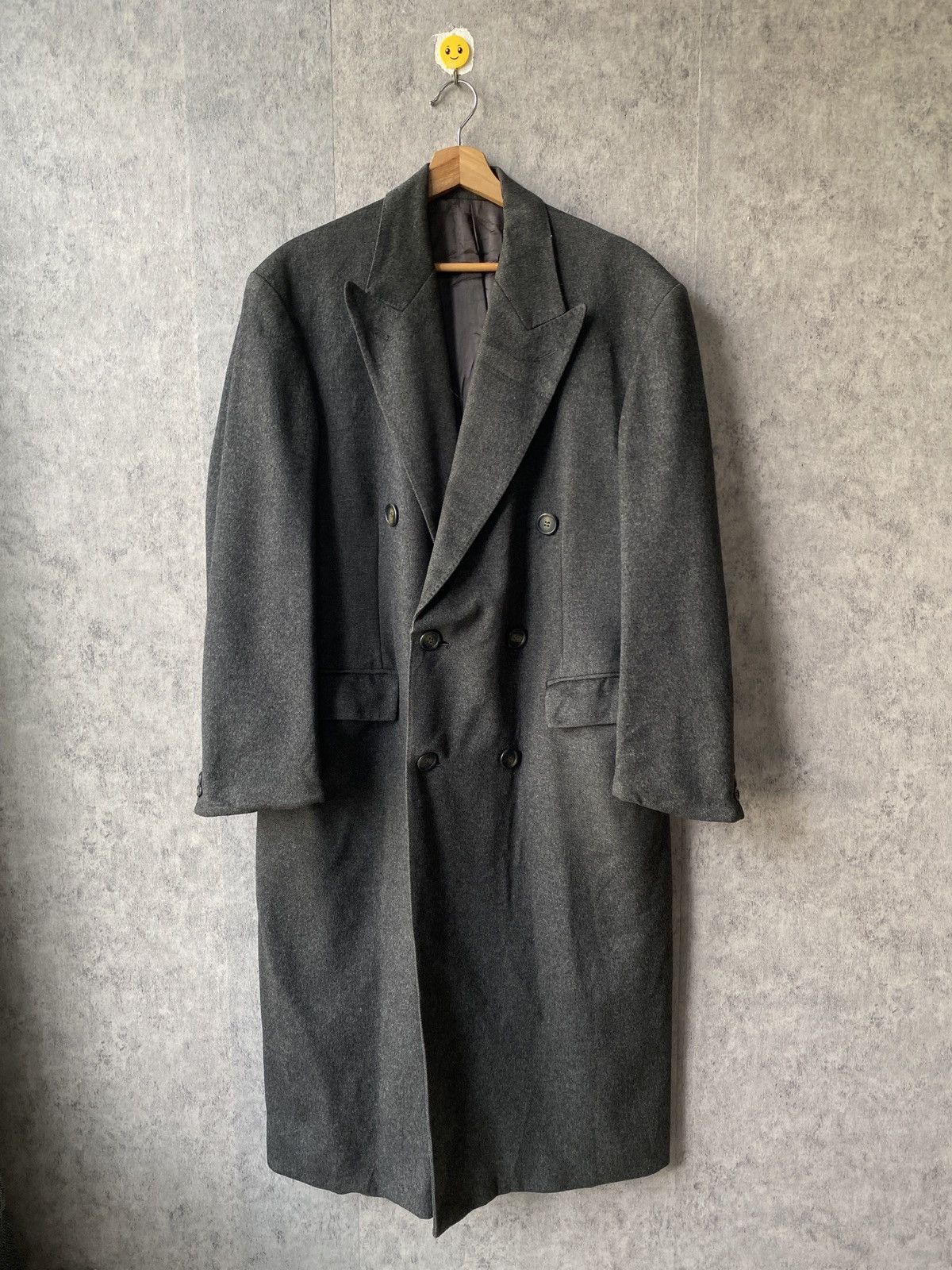 Burberry Prorsum Vintage Burberrys Double Breasted Wool Long Coat Size US L / EU 52-54 / 3 - 2 Thumbnail