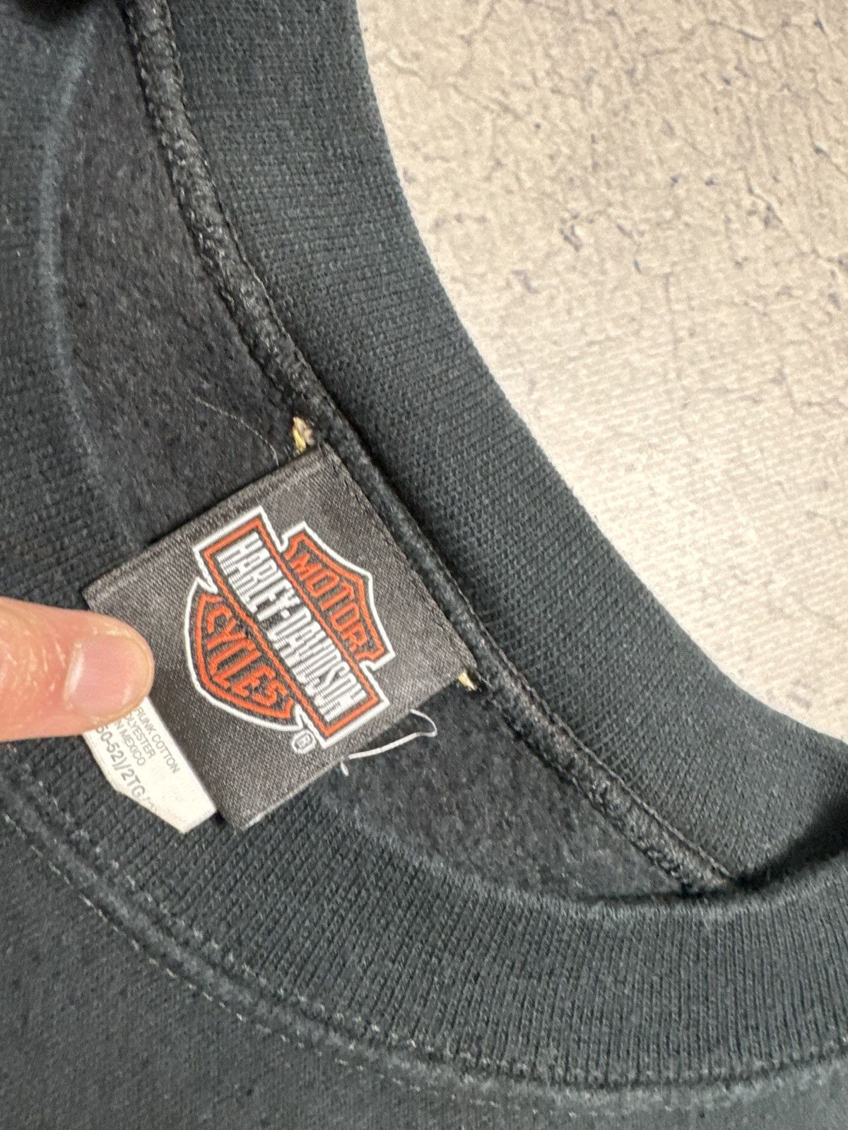 Harley Davidson Harley Motor Davidson 2006 Black Vintage Sweatshirt Size 2XL Size US XXL / EU 58 / 5 - 8 Thumbnail