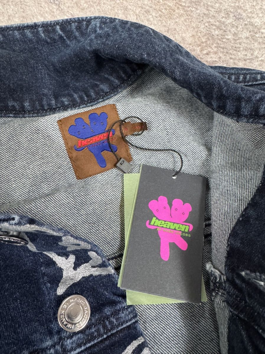 Heaven by Marc Jacobs × Marc Jacobs Heaven by Marc Jacobs Denim Printed Jacket Size US S / EU 44-46 / 1 - 3 Thumbnail