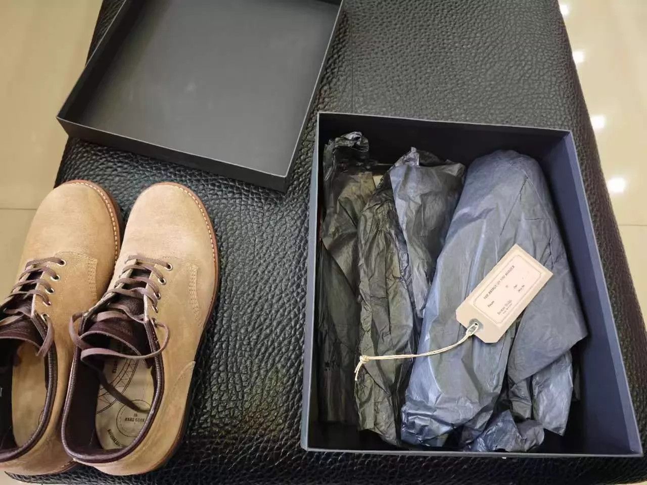 Brother Bridge Brother Bridge Horween Suede Work Boots US10 Japan Made Size US 10 / EU 43 - 9 Thumbnail