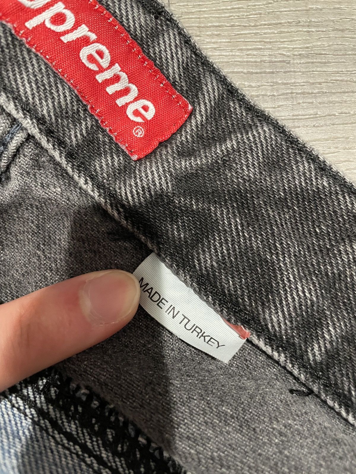 Supreme Supreme 2-Tone Panelled Denim (blue) Size US 32 / EU 48 - 5 Thumbnail