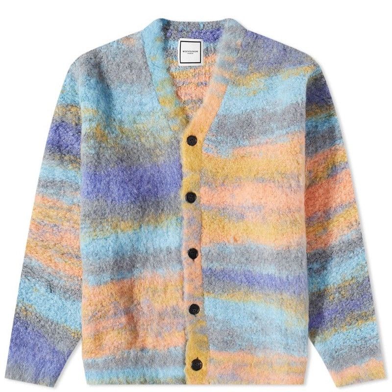 !DS! SS23 Wooyoungmi Multicolor Alpaca Cardigan