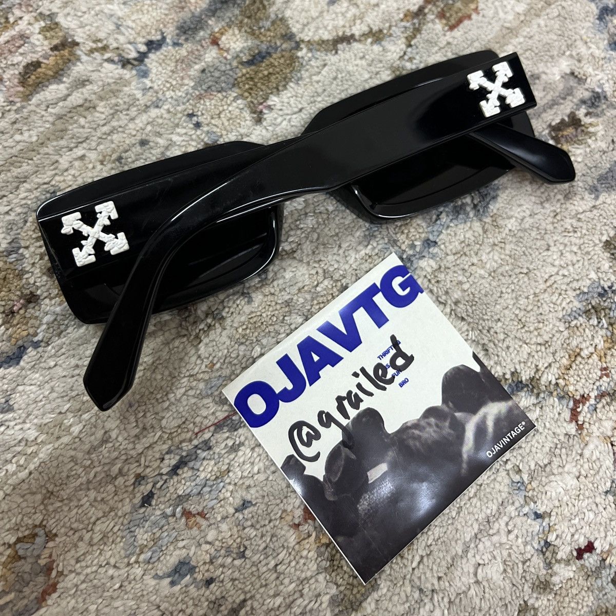 Off-White Off-White Acetate Arthur Square AW20 Size ONE SIZE - 5 Thumbnail