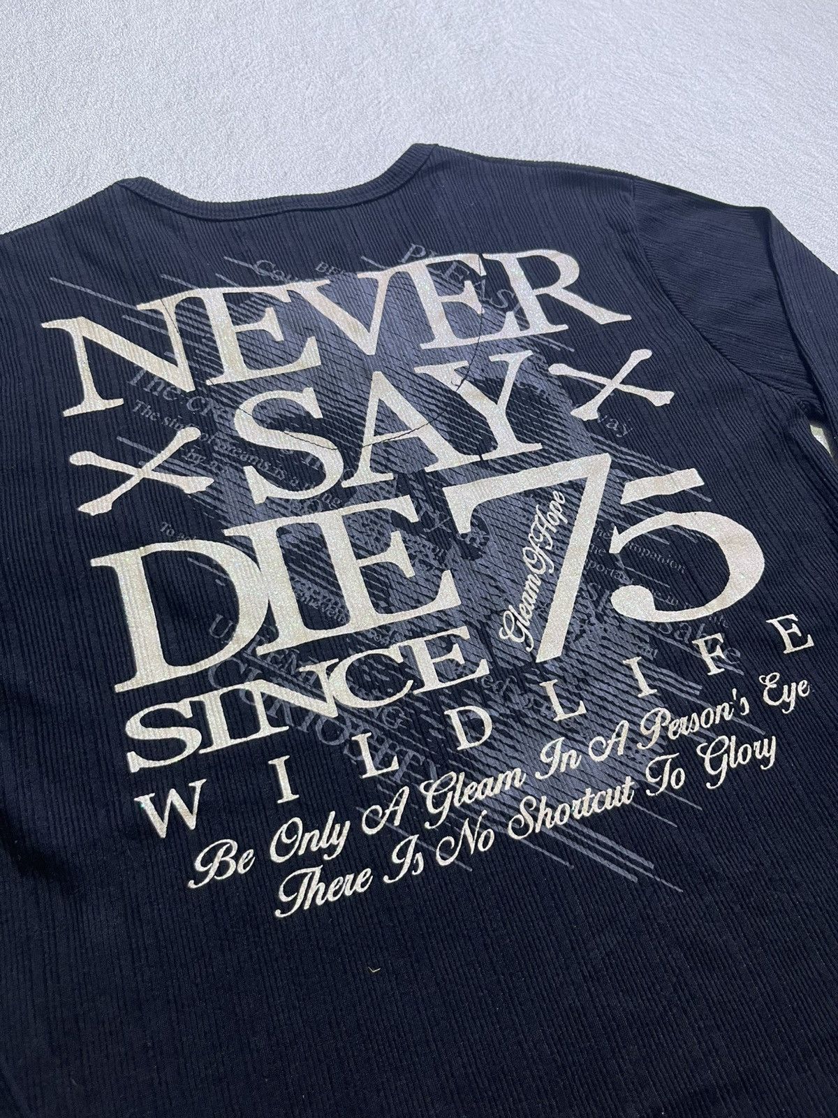 Hysteric Glamour Y2K MILD LIFE LONG SLEEVE TSHIRT IFSIX WASNINE STYLE Size US M / EU 48-50 / 2 - 3 Thumbnail