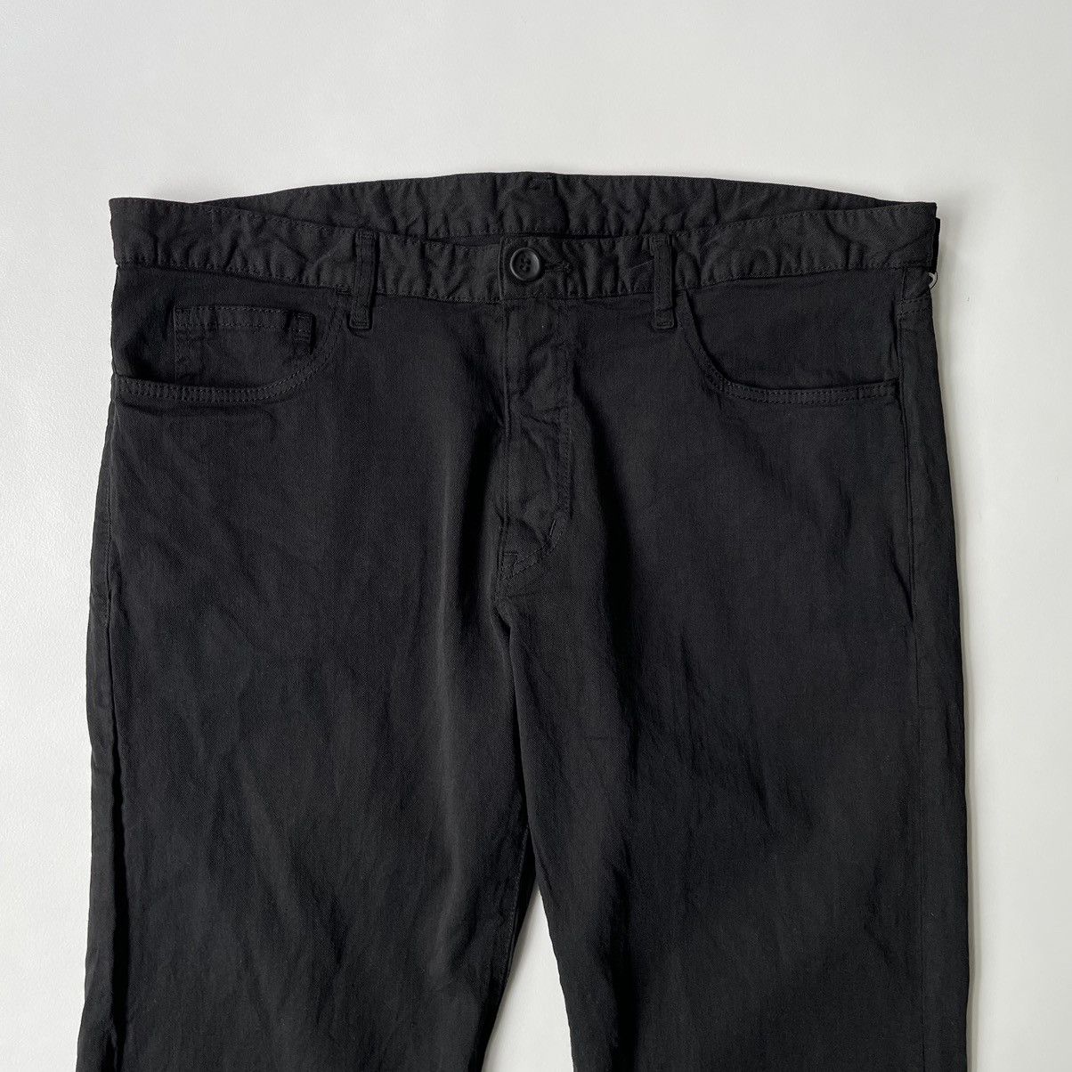 Comme des Garcons A/W 05 Black Tech Twill Trousers Size US 36 / EU 52 - 4 Thumbnail