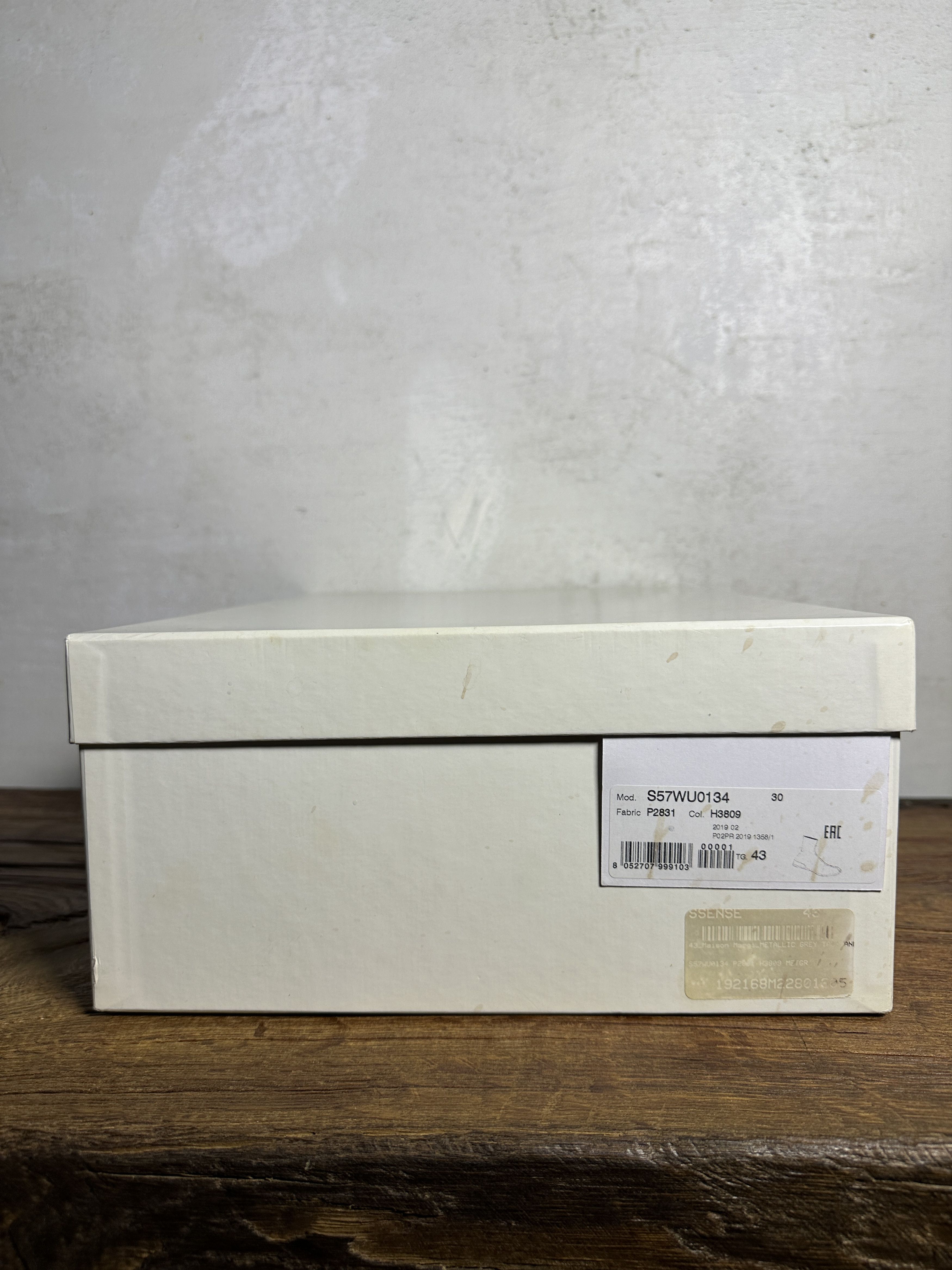 Maison Margiela Maison Margiela’s FW19 Silver Metallic Tabi Boots Size US 10 / EU 43 - 5 Thumbnail