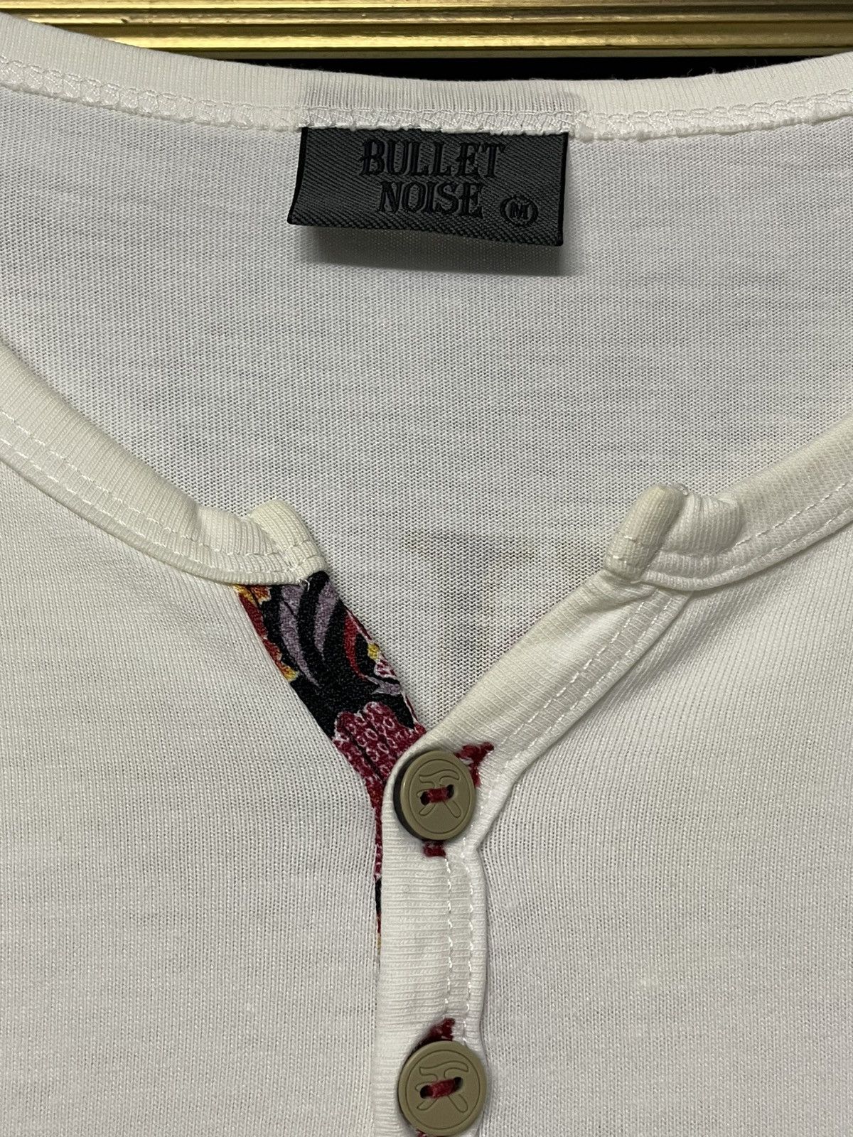 Vintage 90s Japan Designer Bullet Noise Yakuza Art Work Tee main image 0
