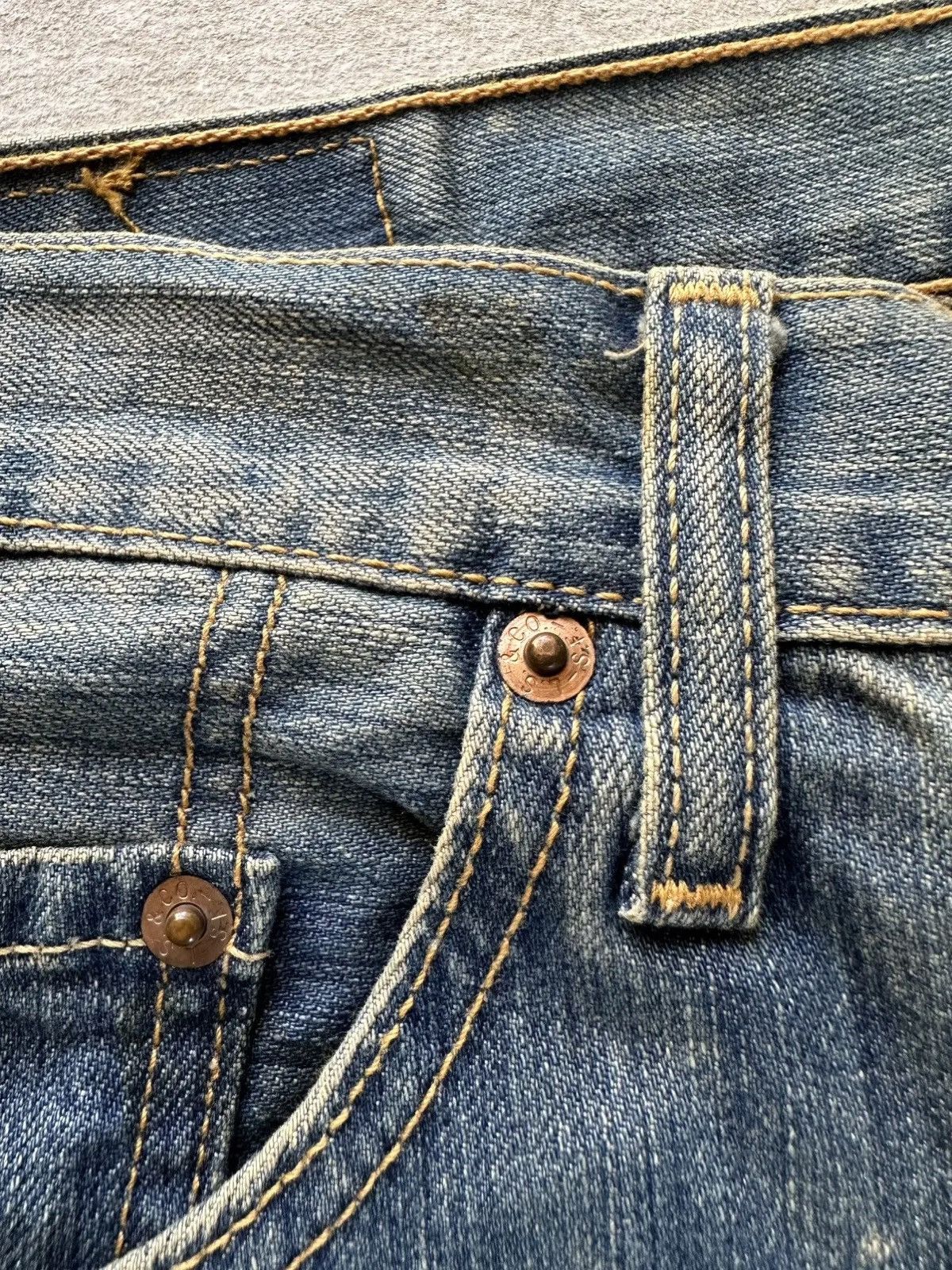Levi's W33 L32 🔥🔥 Vintage LEVI’S 501 Jeans Rusty Denim Pants Size US 33 - 9 Thumbnail