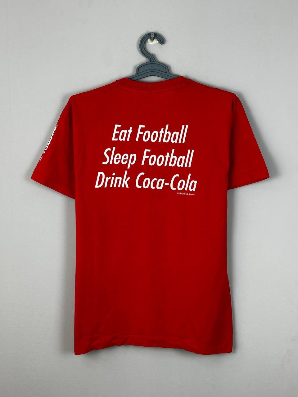 Coca Cola UEFA EURO 1996 ENGLAND Coca-Cola Graphic Print T-shirt Size US L / EU 52-54 / 3 - 11 Thumbnail