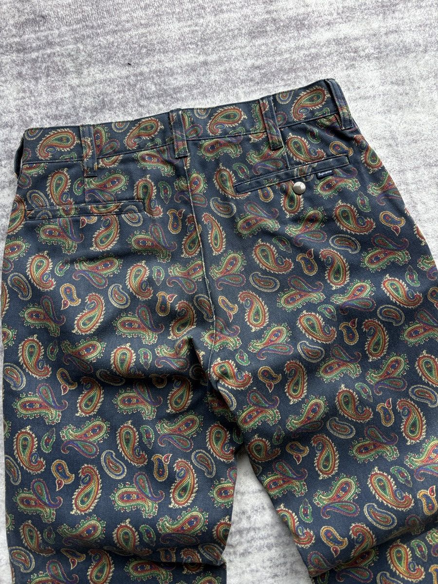 Supreme Supreme Paisley Work Pants 30 Size US 30 / EU 46 - 7 Thumbnail