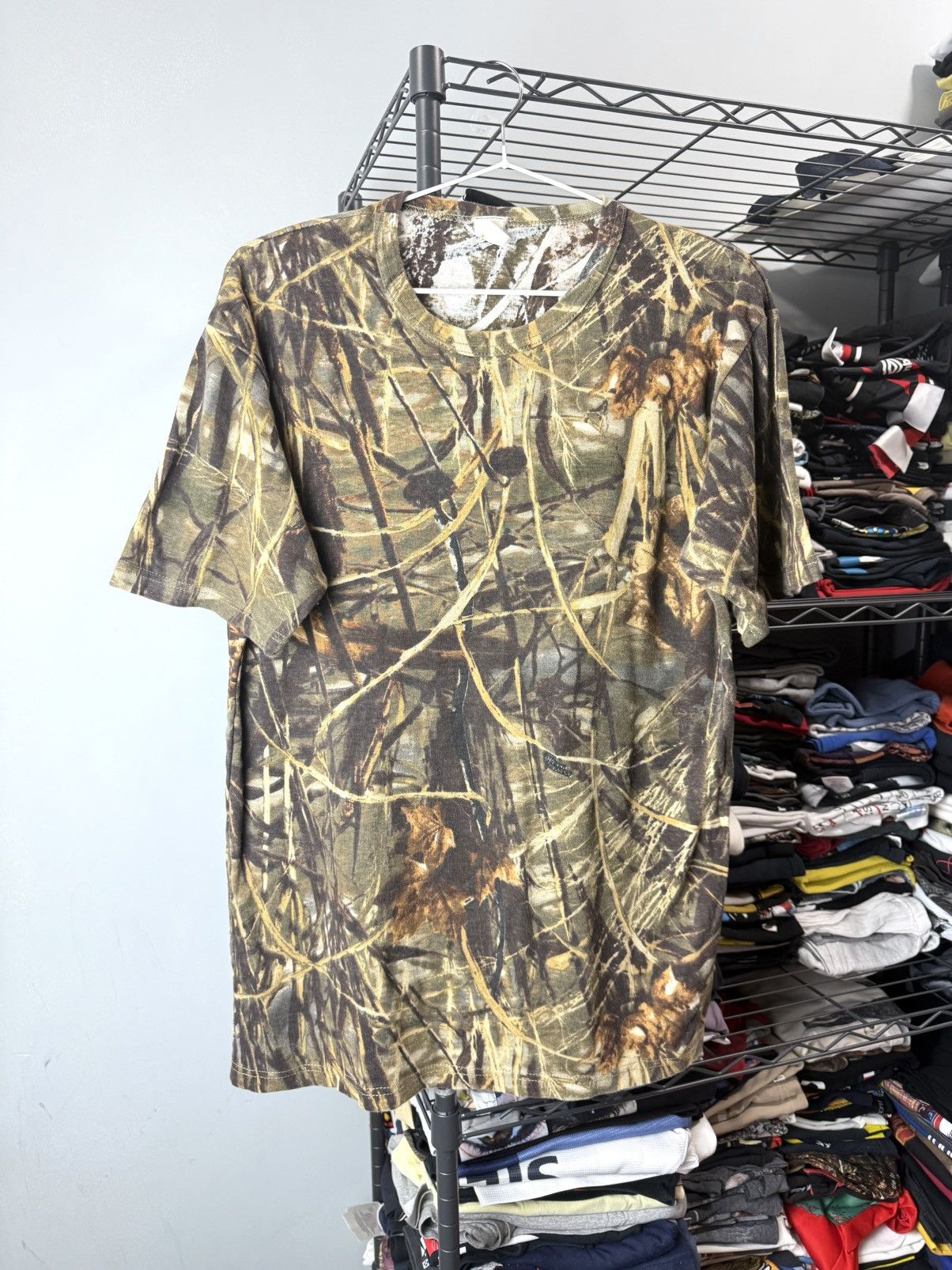 Vintage Vintage Real Three Camo T Shirt Camouflage Carhartt Dickies Size US M / EU 48-50 / 2 - 1 Thumbnail